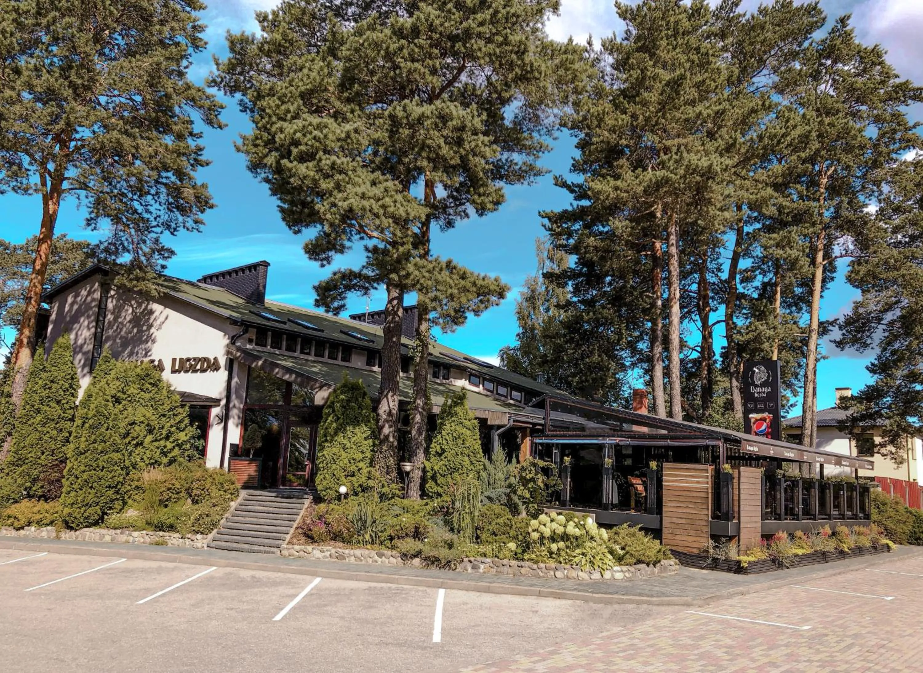 Property building in Vanaga Ligzda