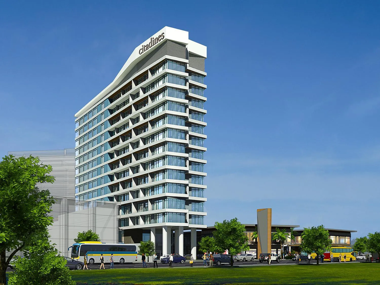 Property building in Citadines Bacolod City