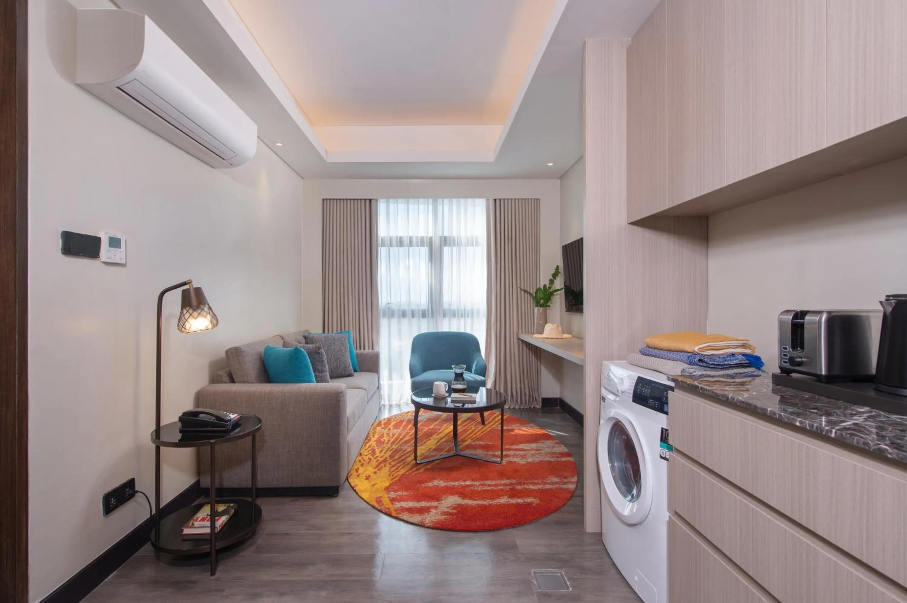 Living room in Citadines Bacolod City