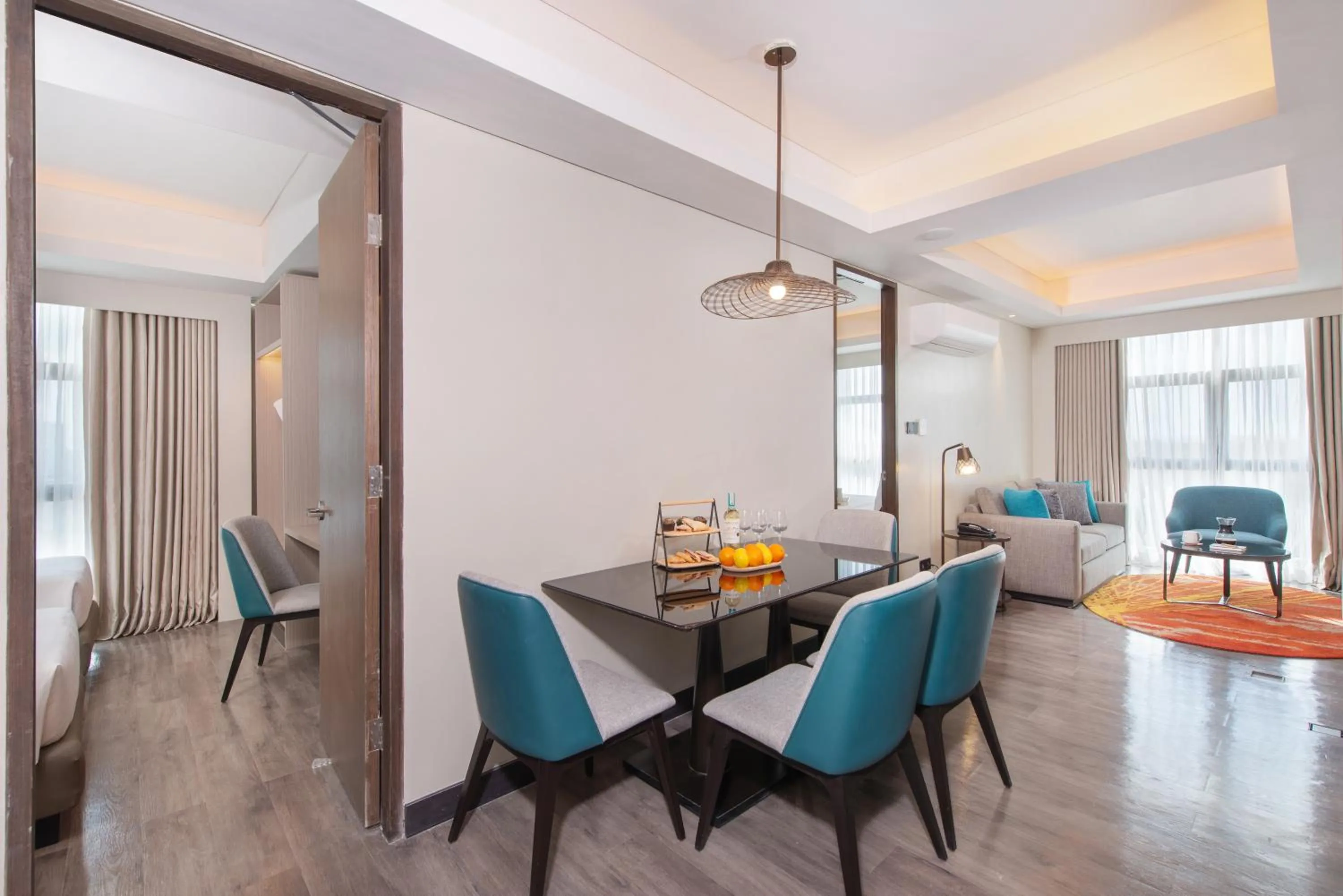 Living room in Citadines Bacolod City