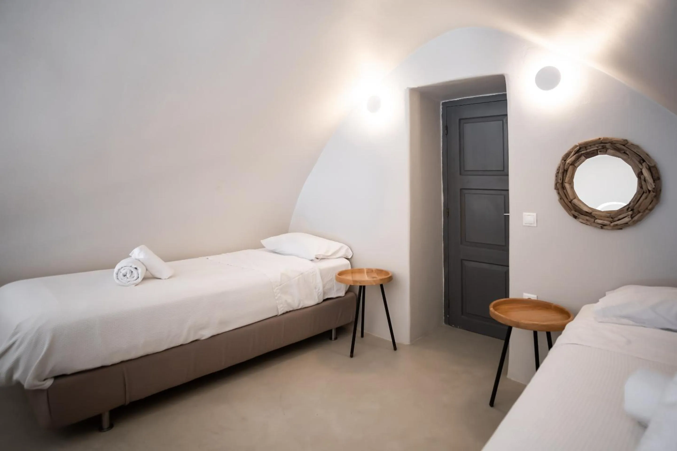Bedroom, Bed in Alafouzou Cave Loft