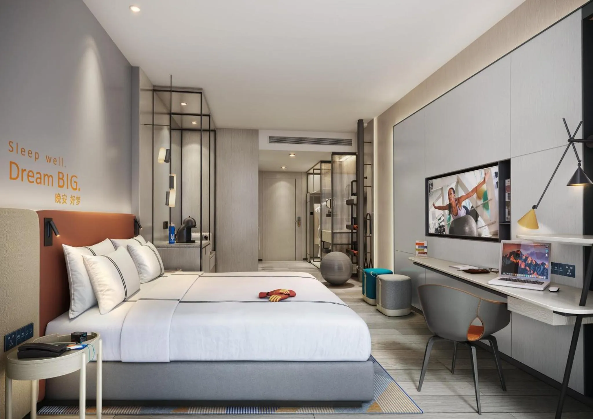 Photo of the whole room in EVEN Hotel Chongli, an IHG Hotel