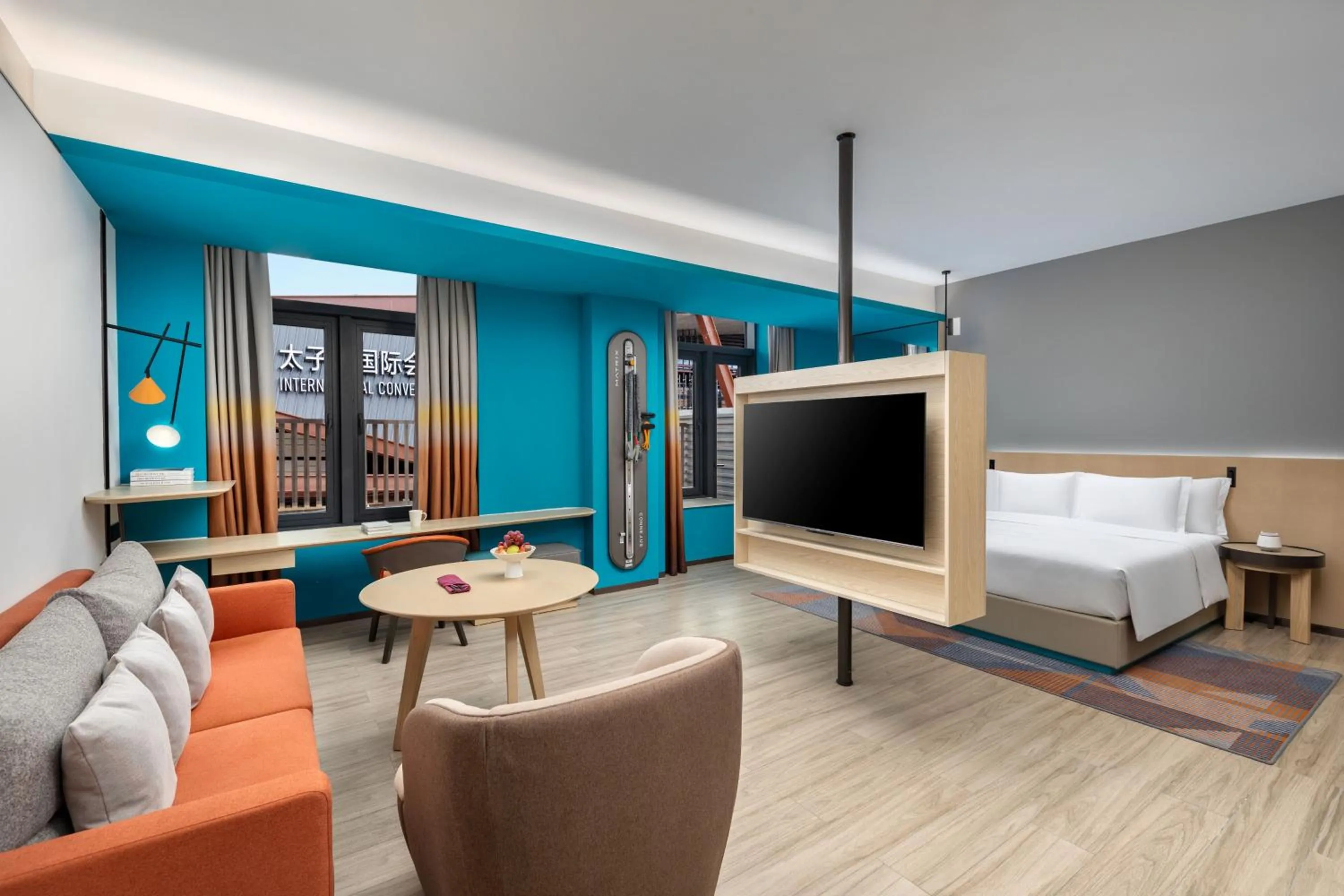 Photo of the whole room in EVEN Hotel Chongli, an IHG Hotel