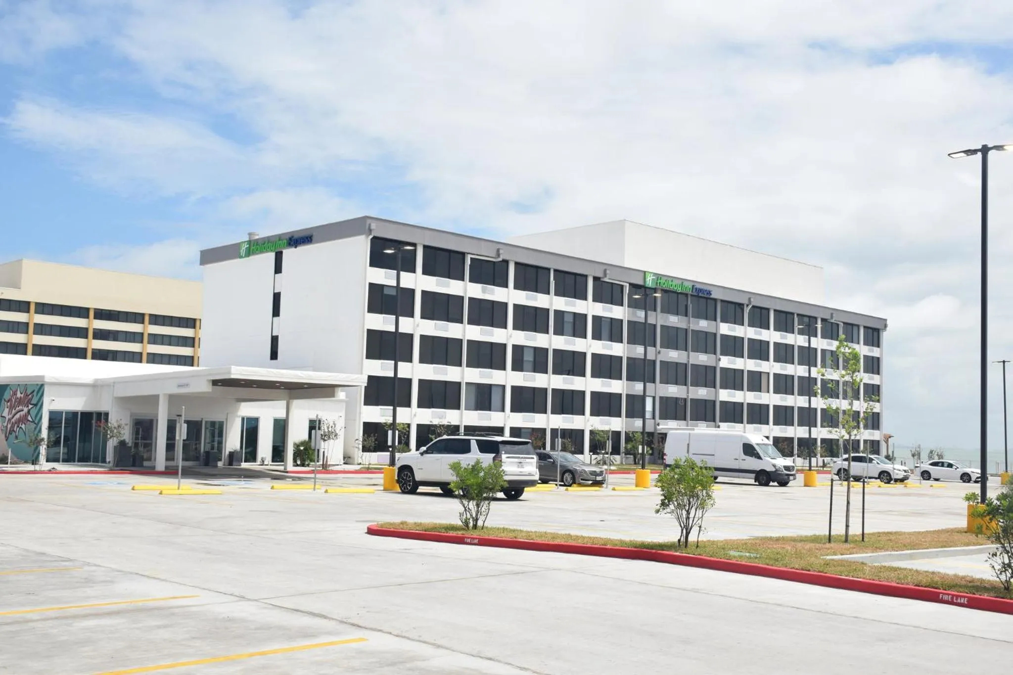 Property building in Holiday Inn Express Corpus Christi - Beachfront by IHG