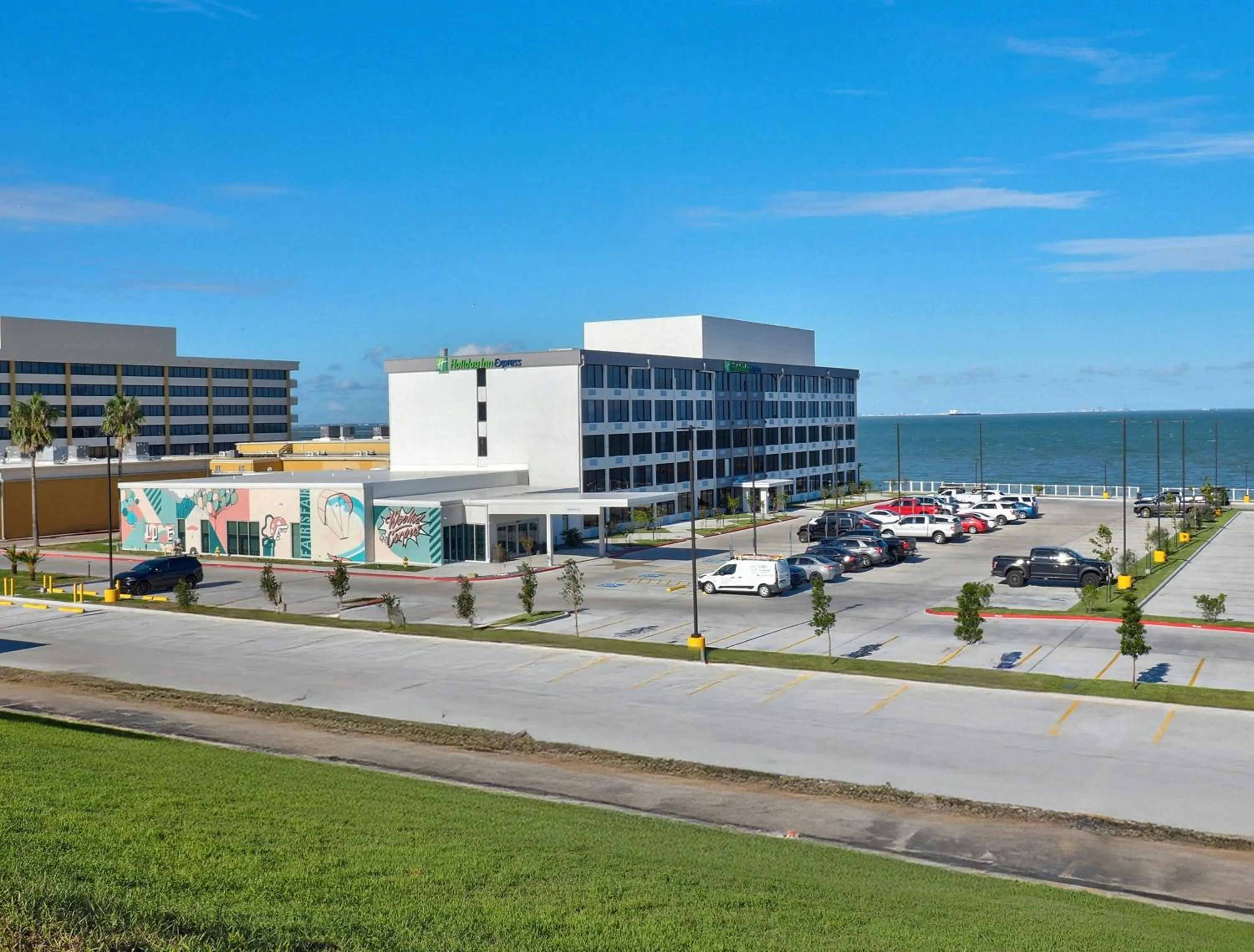 Property building in Holiday Inn Express Corpus Christi - Beachfront by IHG