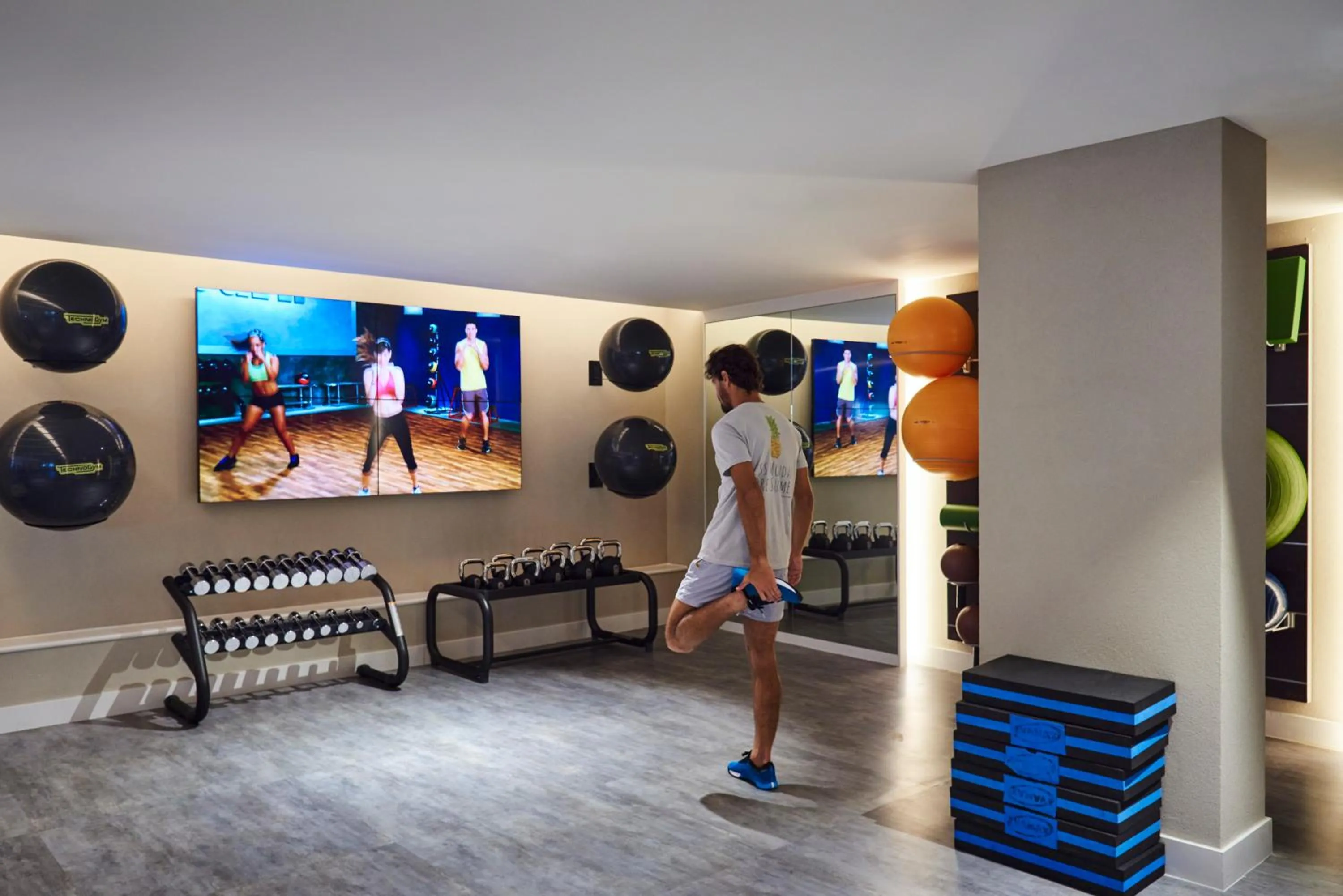 Fitness centre/facilities in Fairmont Rio de Janeiro Copacabana