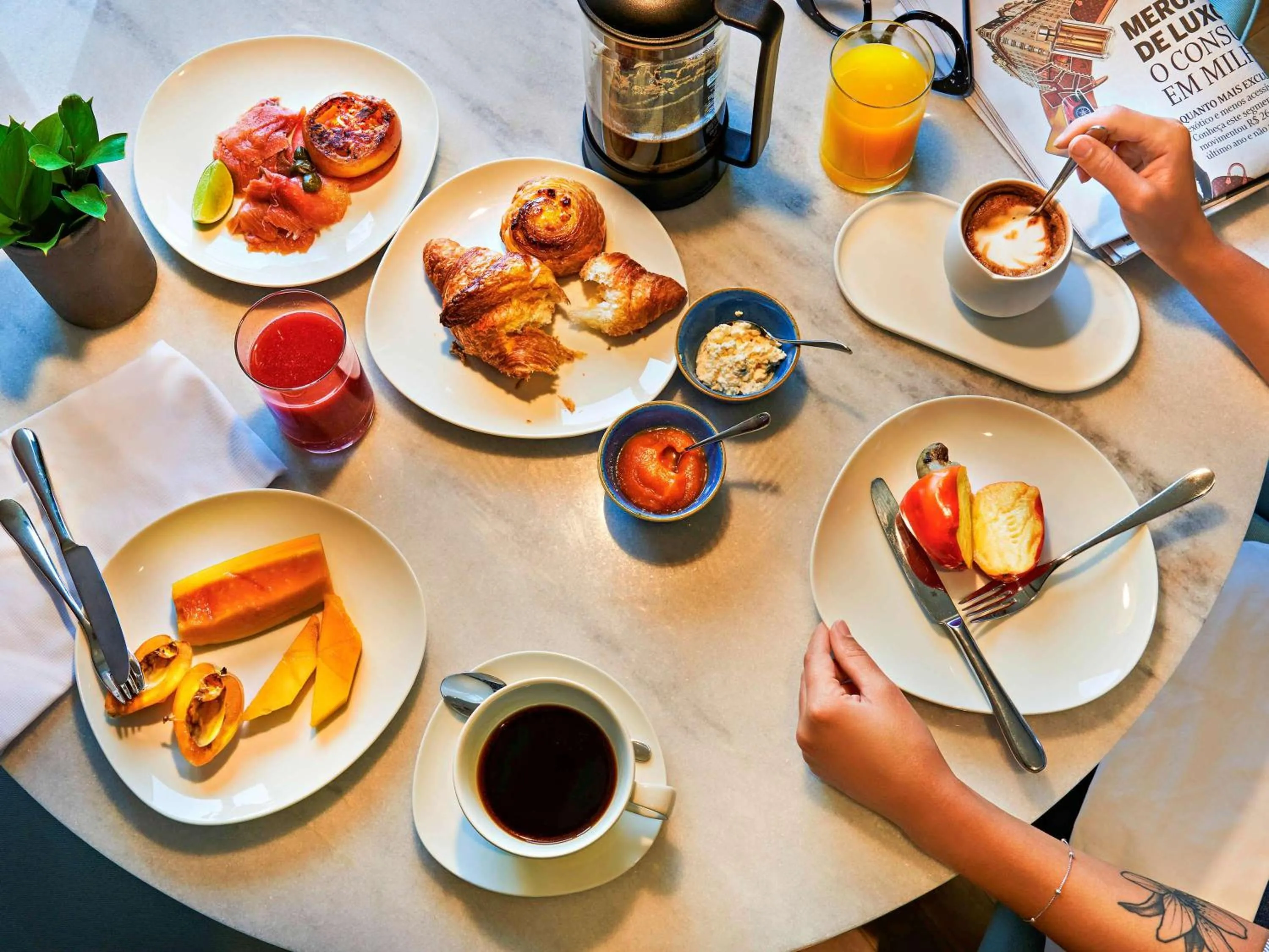 Restaurant/places to eat in Fairmont Rio de Janeiro Copacabana