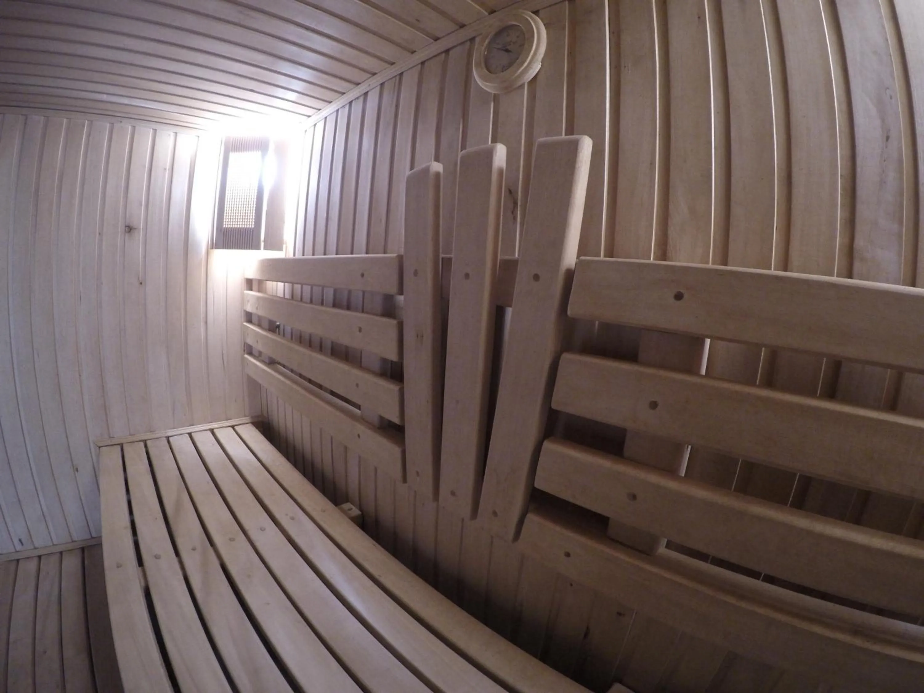 Sauna in Lavina Hotel