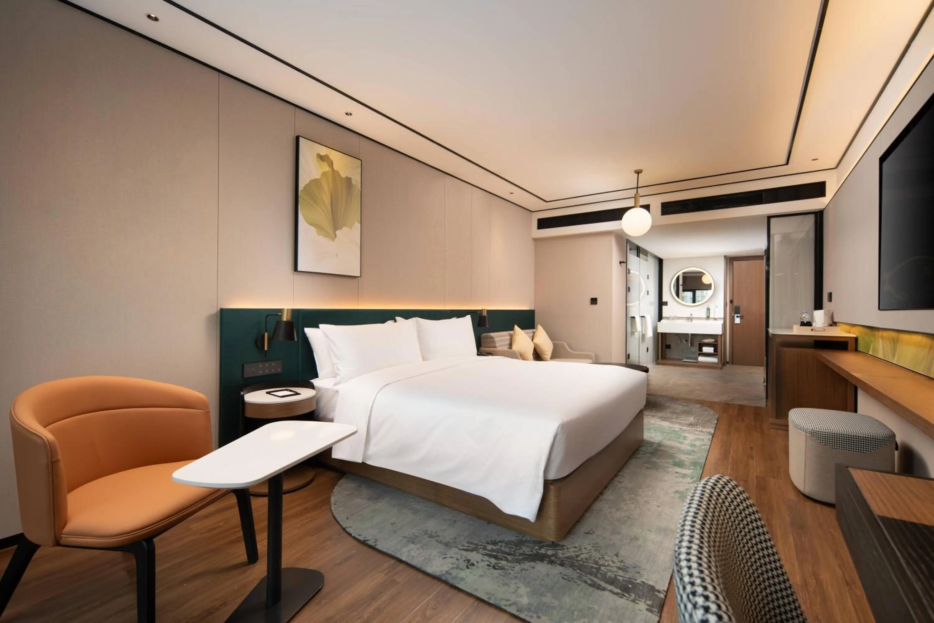 Bed in Hilton Garden Inn Beijing West Railway Station