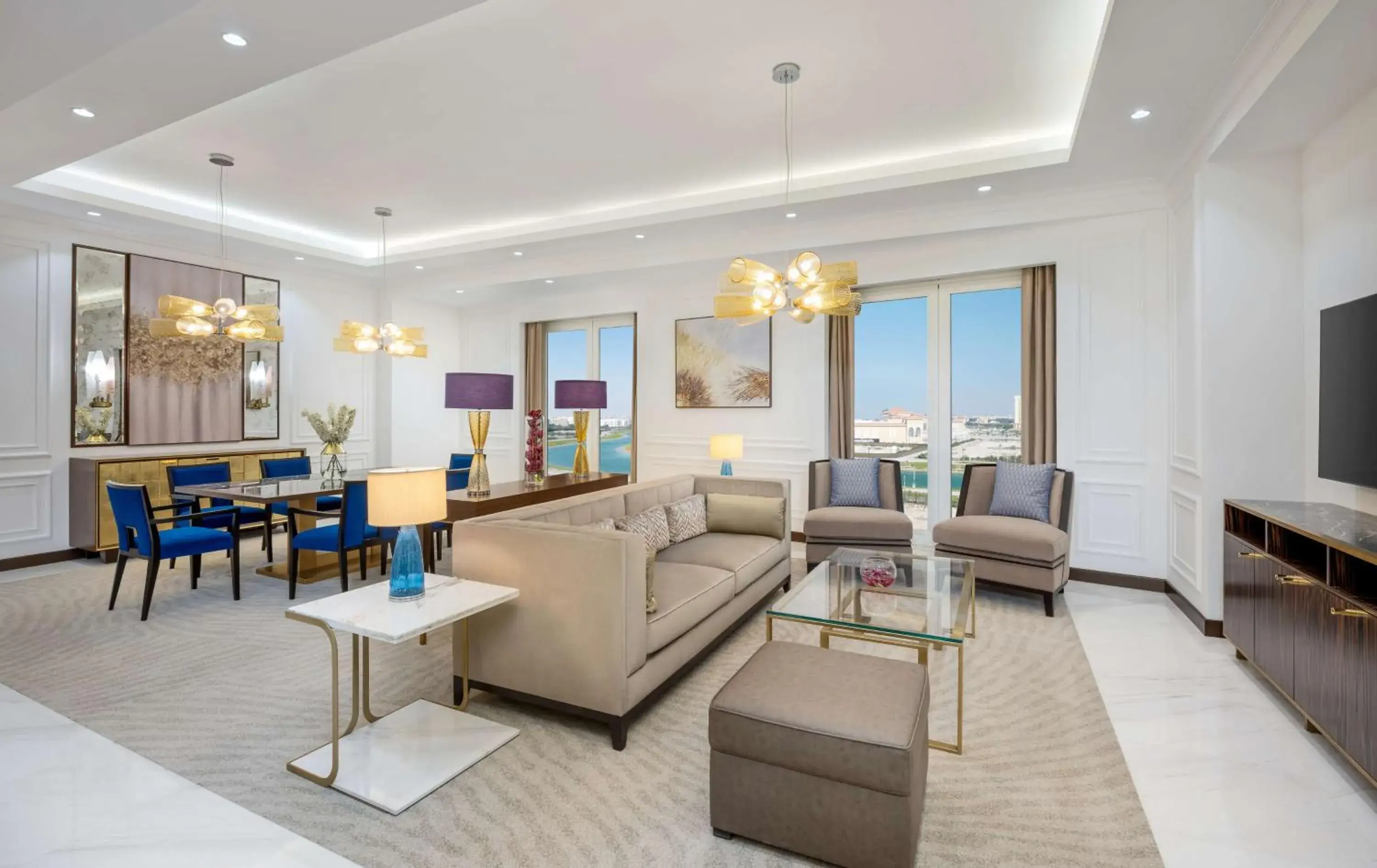 Presidential Suite in Hilton Al Khobar King Fahd Causeway Presidential Suite in Hilton Al Khobar King Fahd Causeway