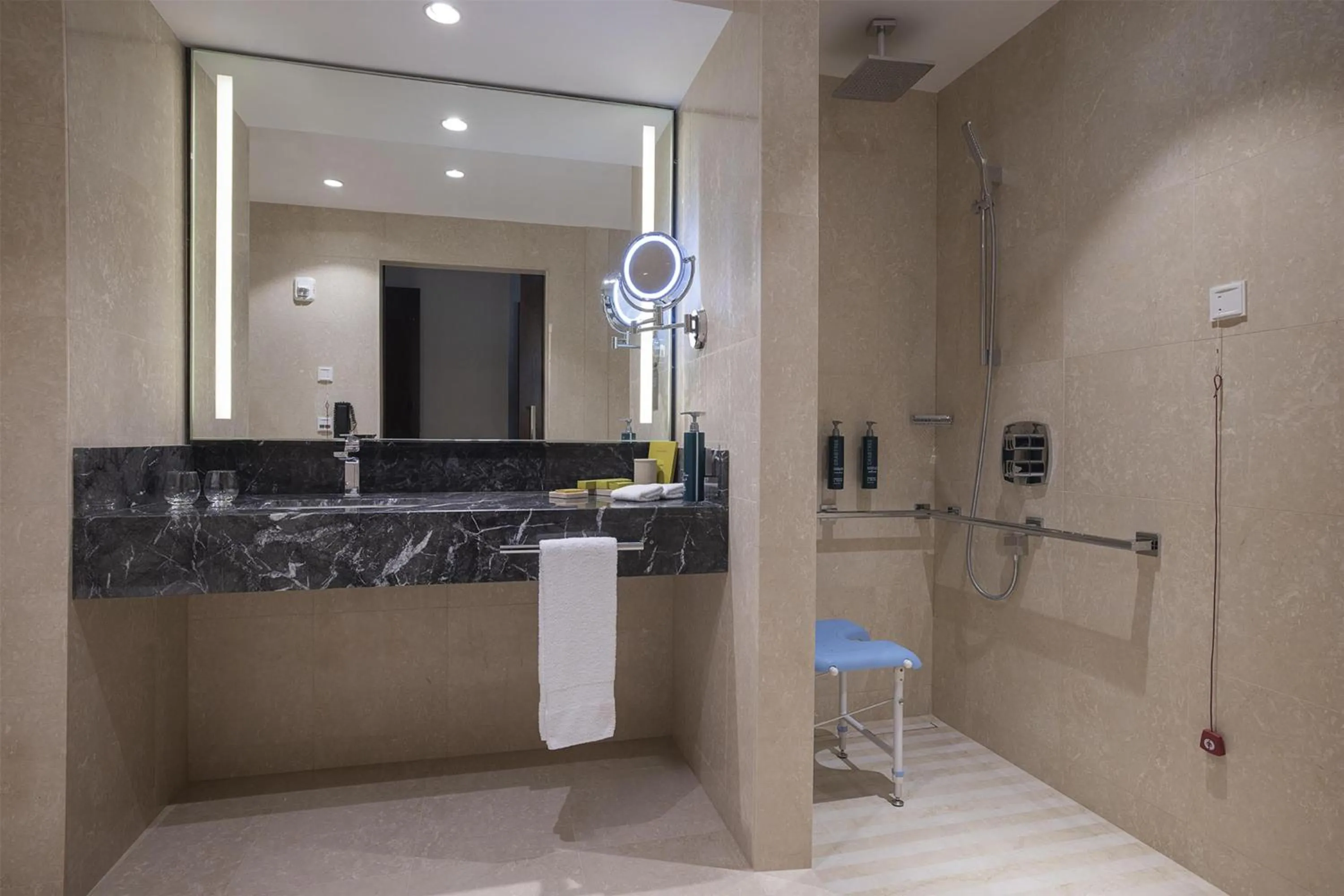 Bathroom in Hilton Al Khobar King Fahd Causeway