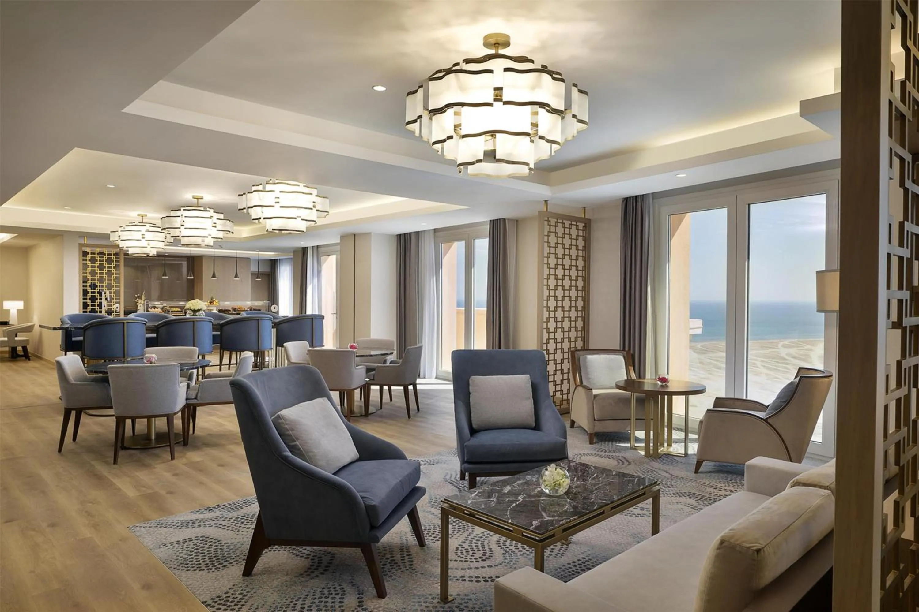 Living room in Hilton Al Khobar King Fahd Causeway