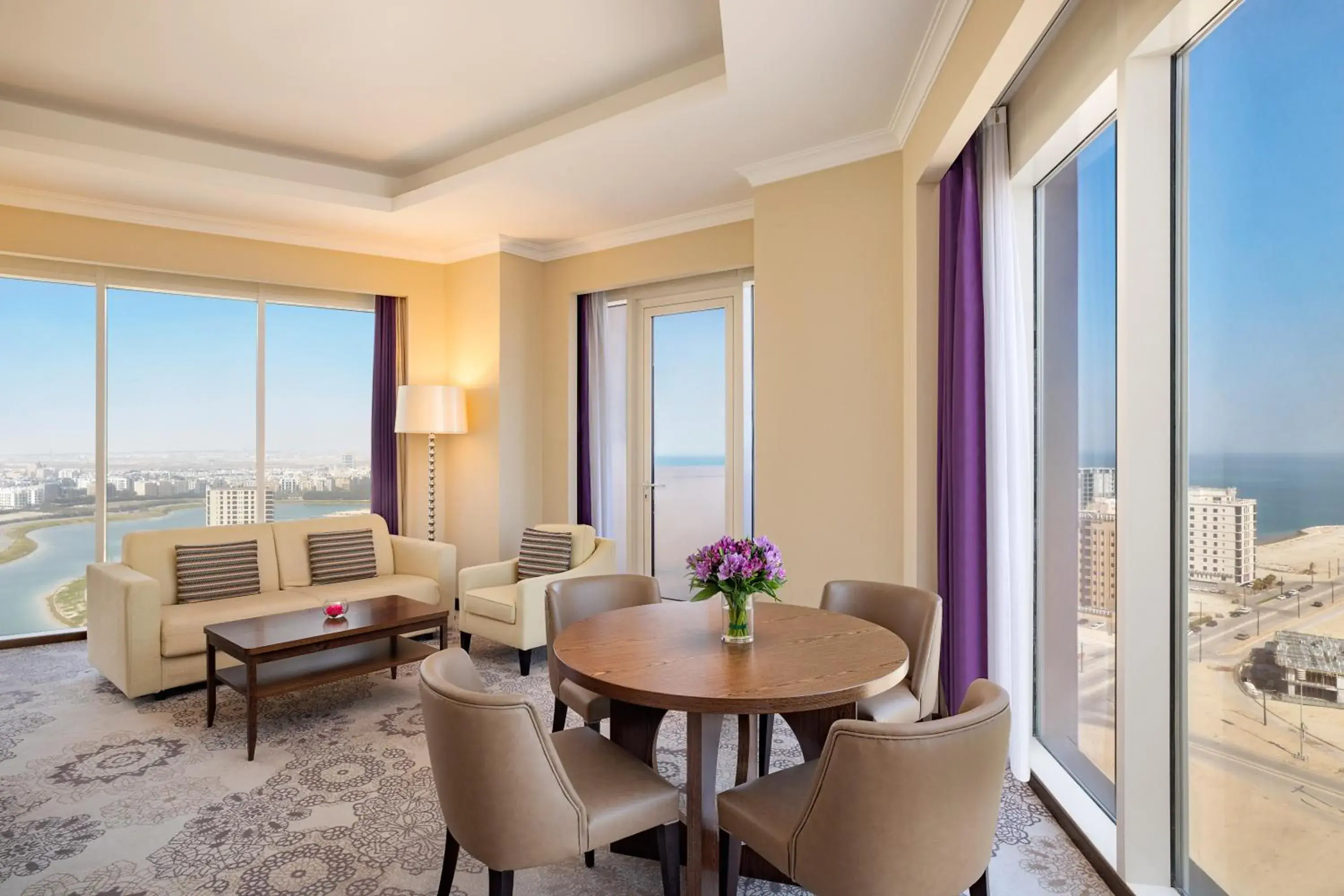 One-Bedroom King Suite with Sea View in Hilton Al Khobar King Fahd Causeway One-Bedroom King Suite with Sea View in Hilton Al Khobar King Fahd Causeway