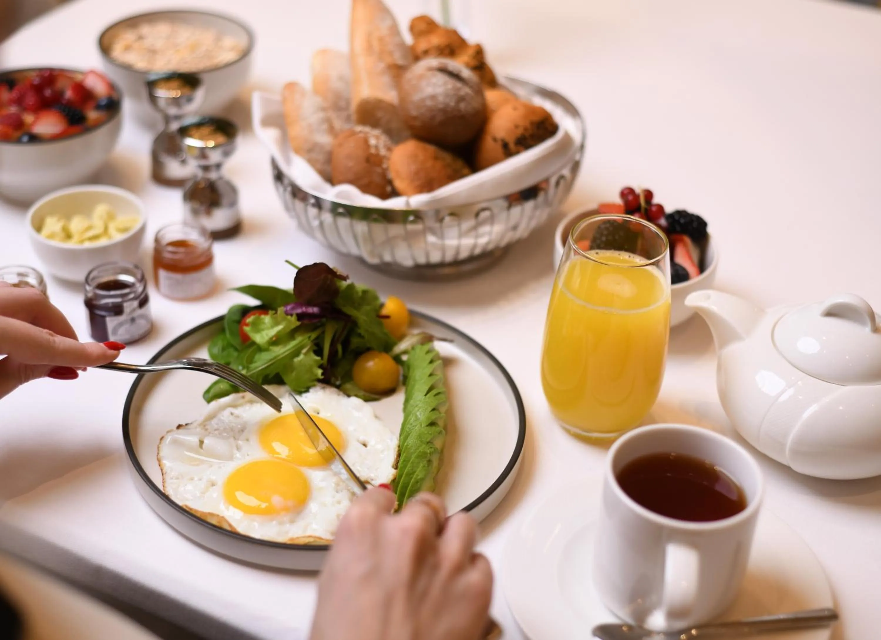 Breakfast in Hilton Al Khobar King Fahd Causeway