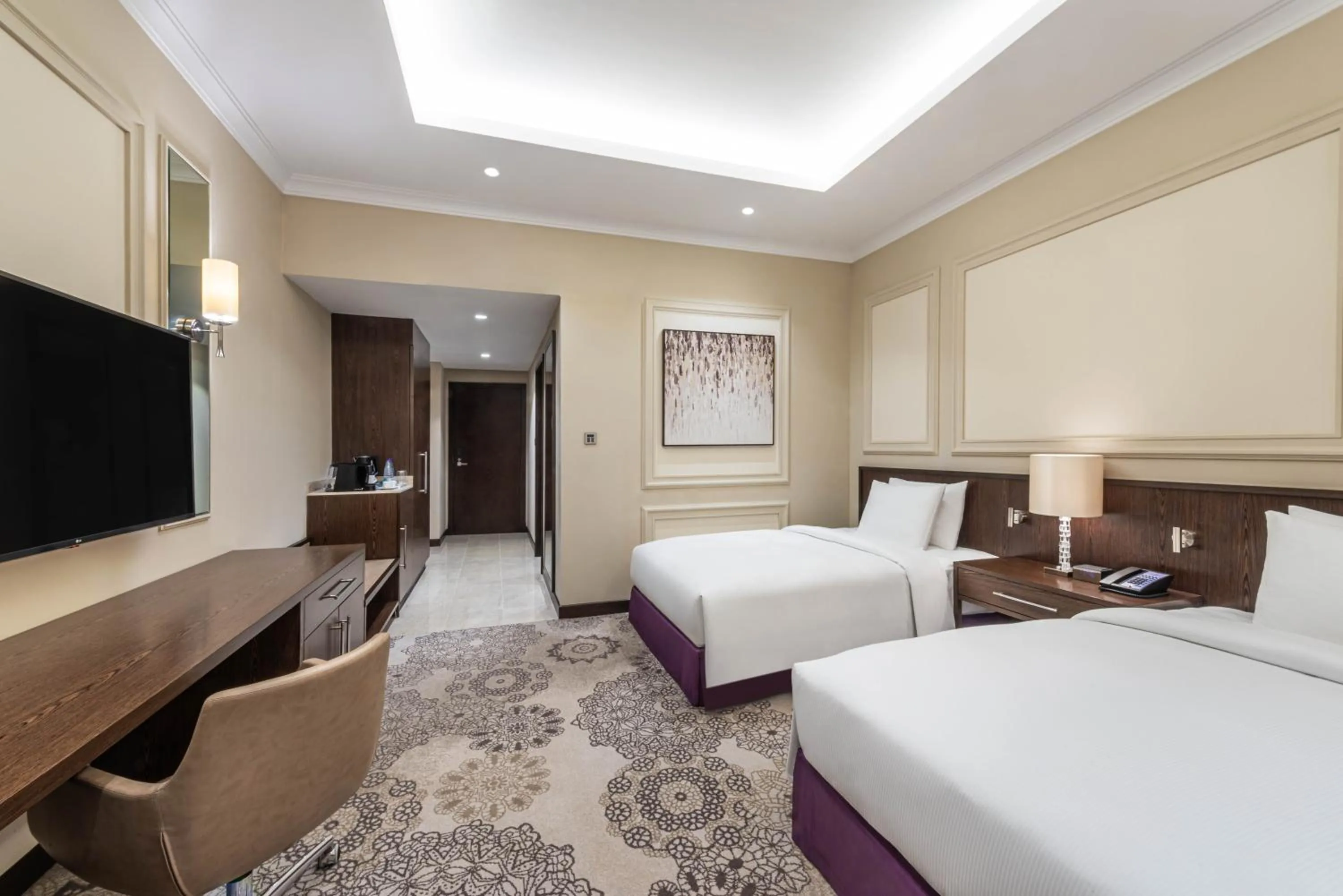 Photo of the whole room, Bed in Hilton Al Khobar King Fahd Causeway