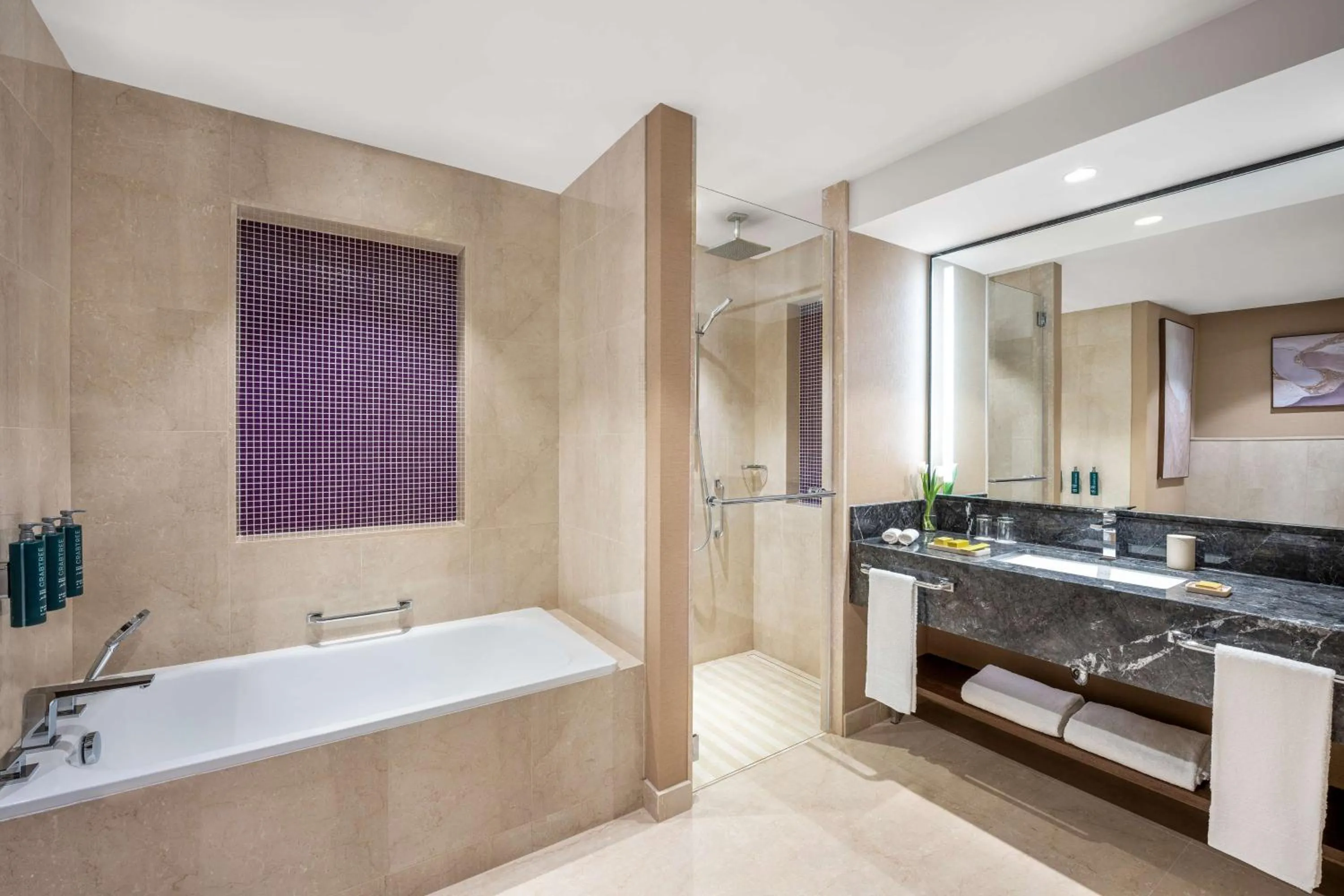 Bathroom in Hilton Al Khobar King Fahd Causeway