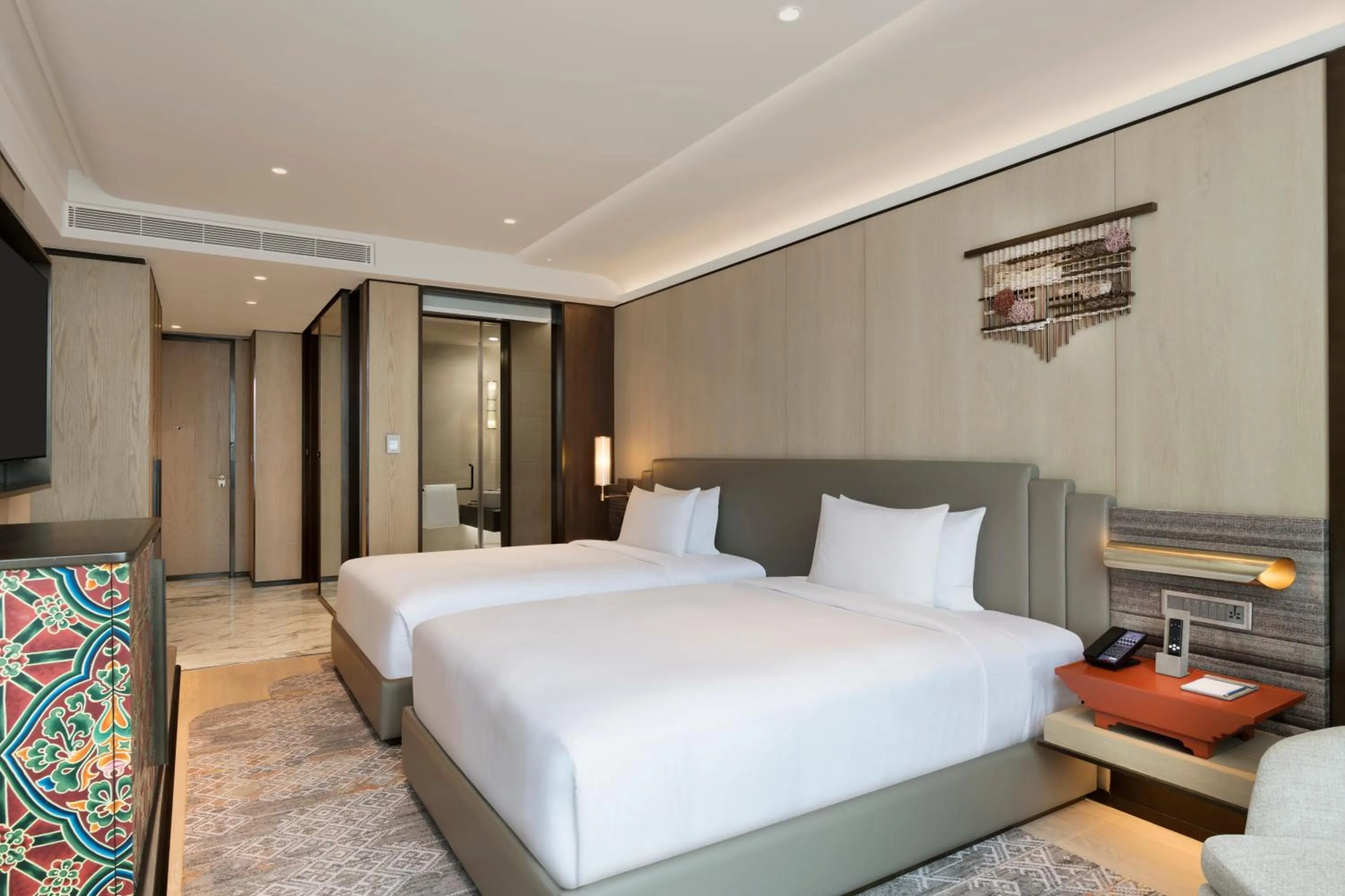 Bed in Hilton Kathmandu