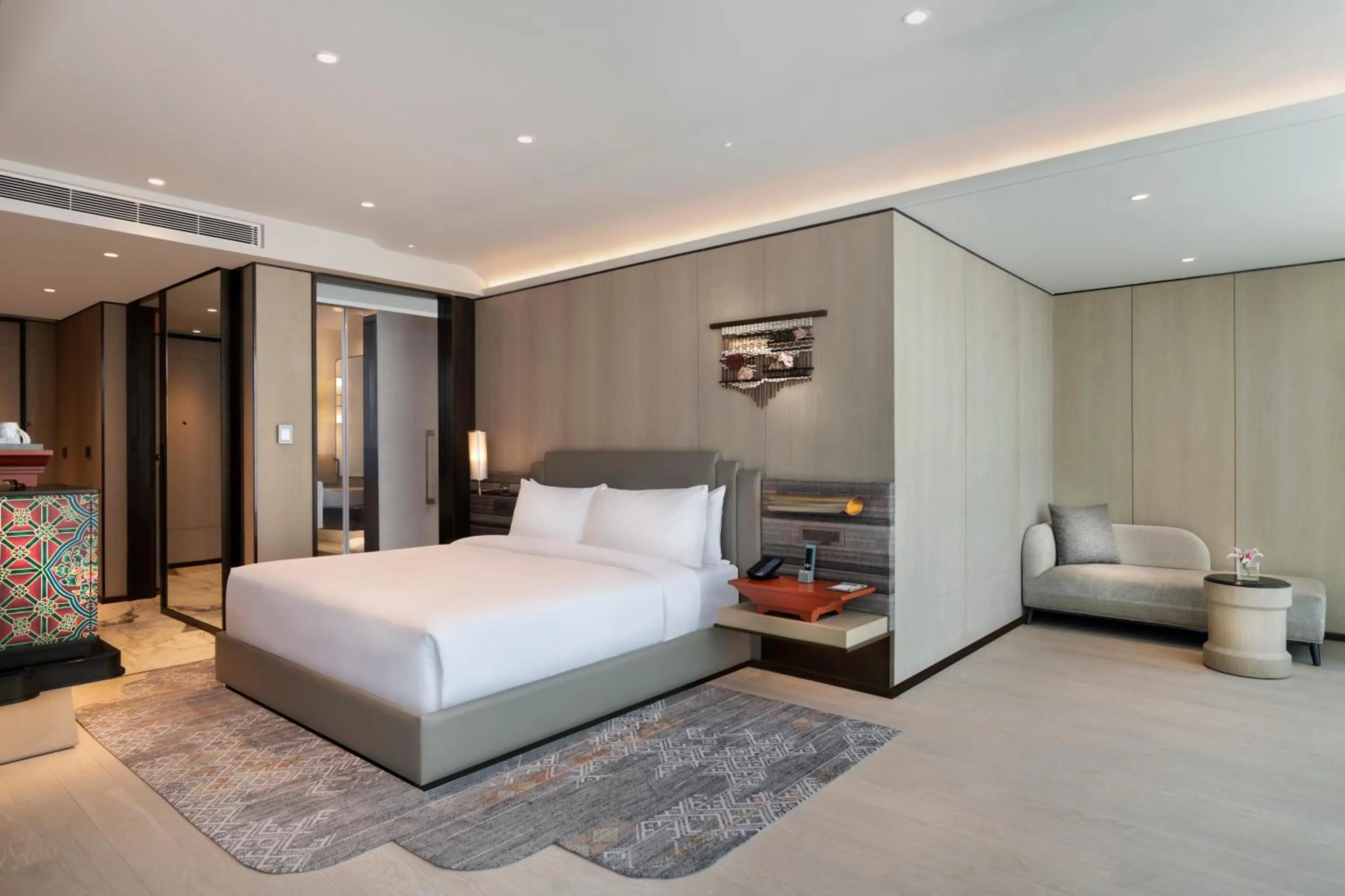 Bed in Hilton Kathmandu