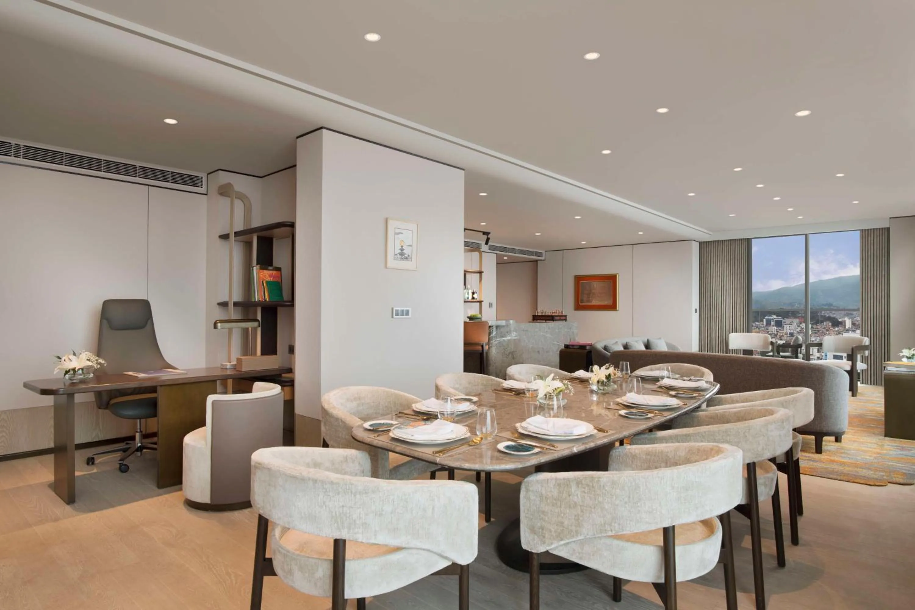 Living room in Hilton Kathmandu