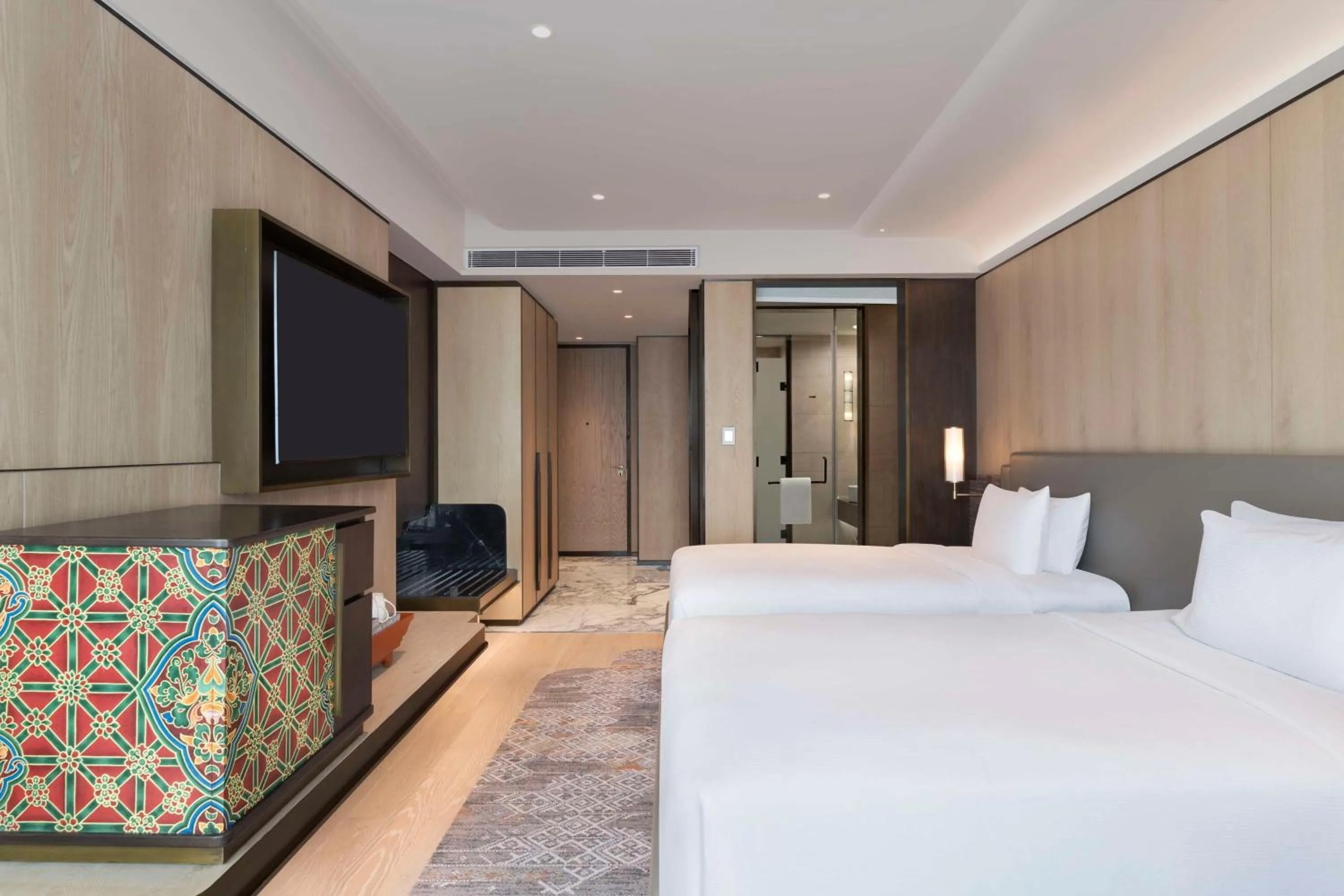 Bed in Hilton Kathmandu