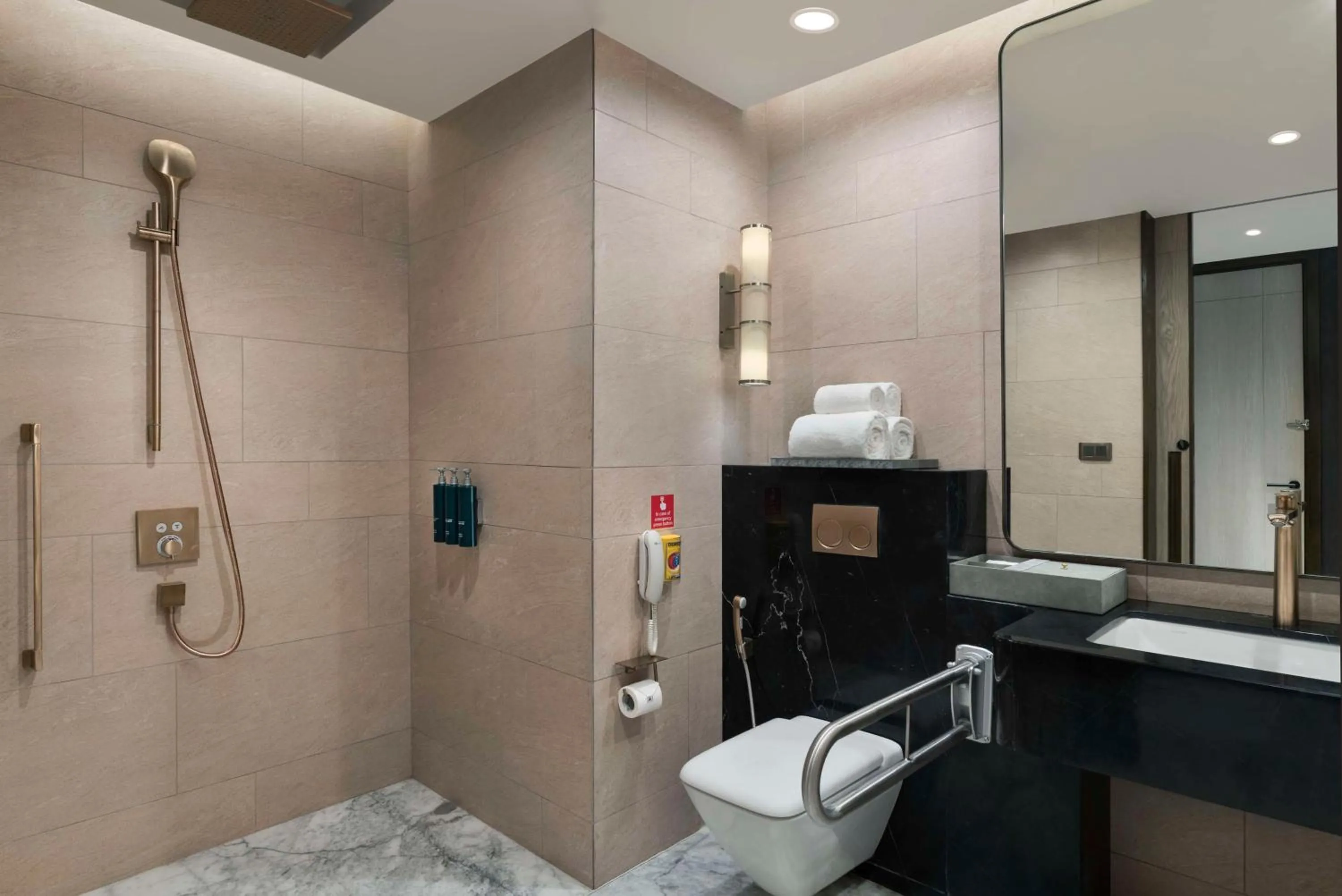 Bathroom in Hilton Kathmandu