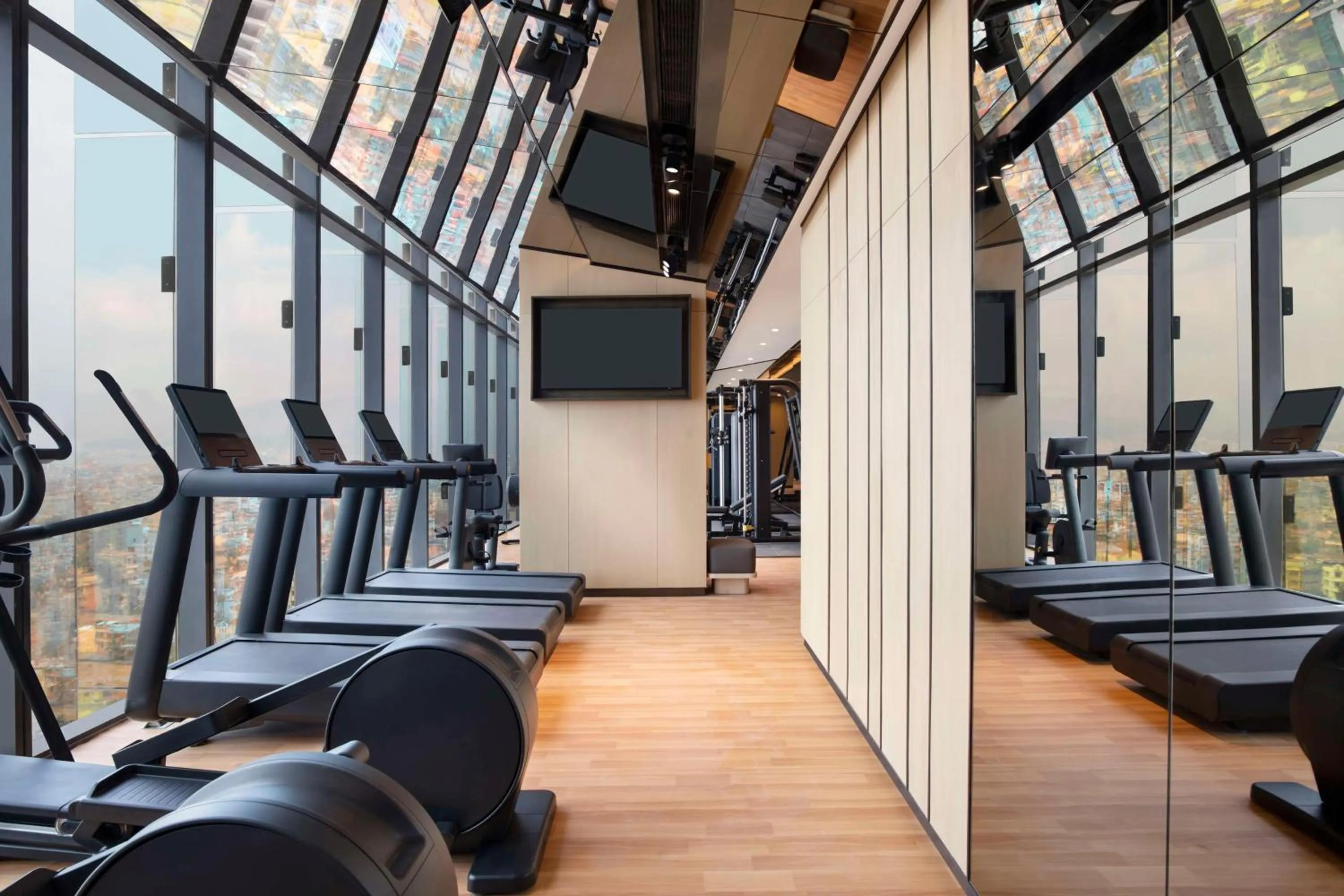 Fitness centre/facilities in Hilton Kathmandu
