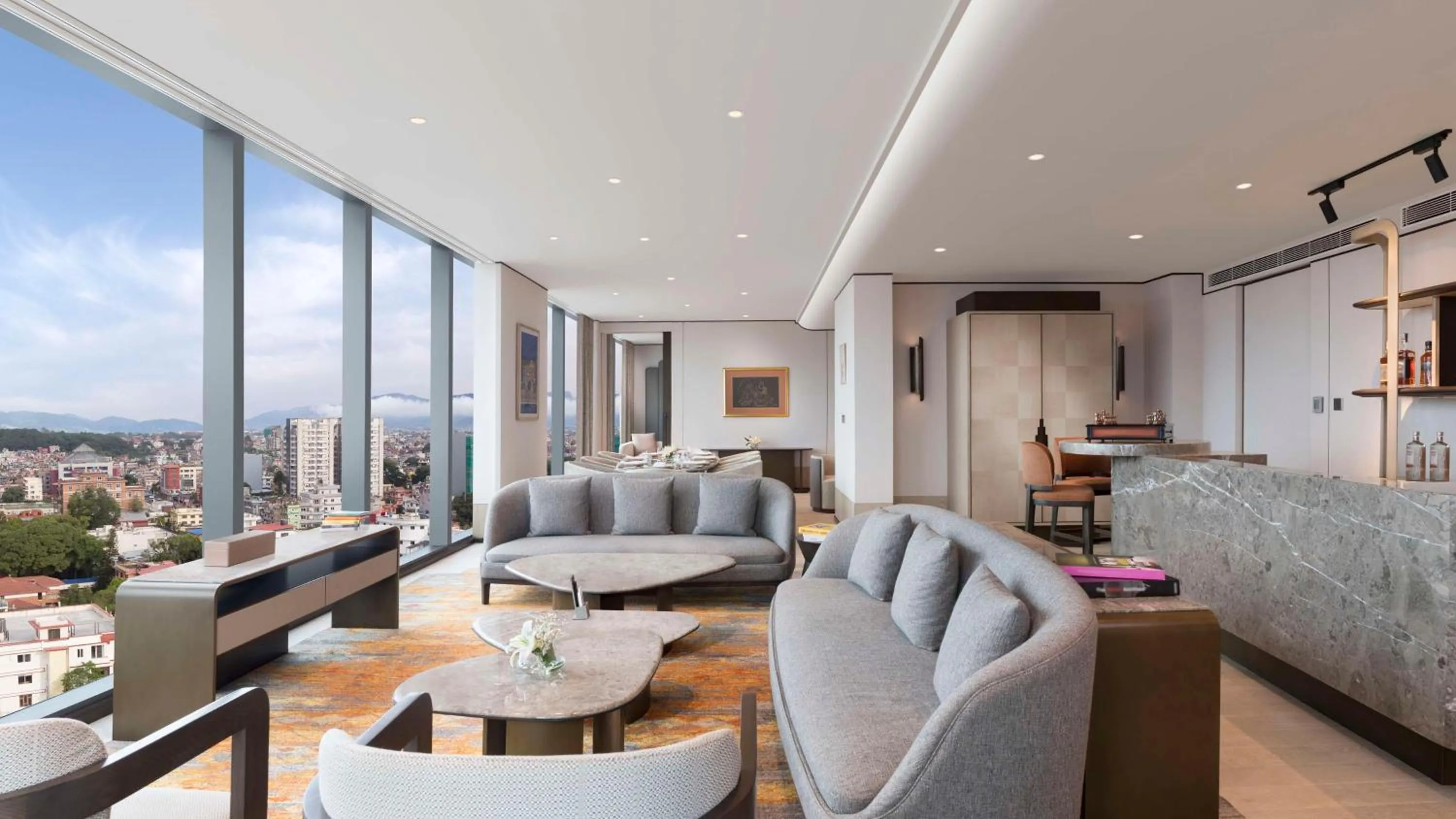 Living room in Hilton Kathmandu