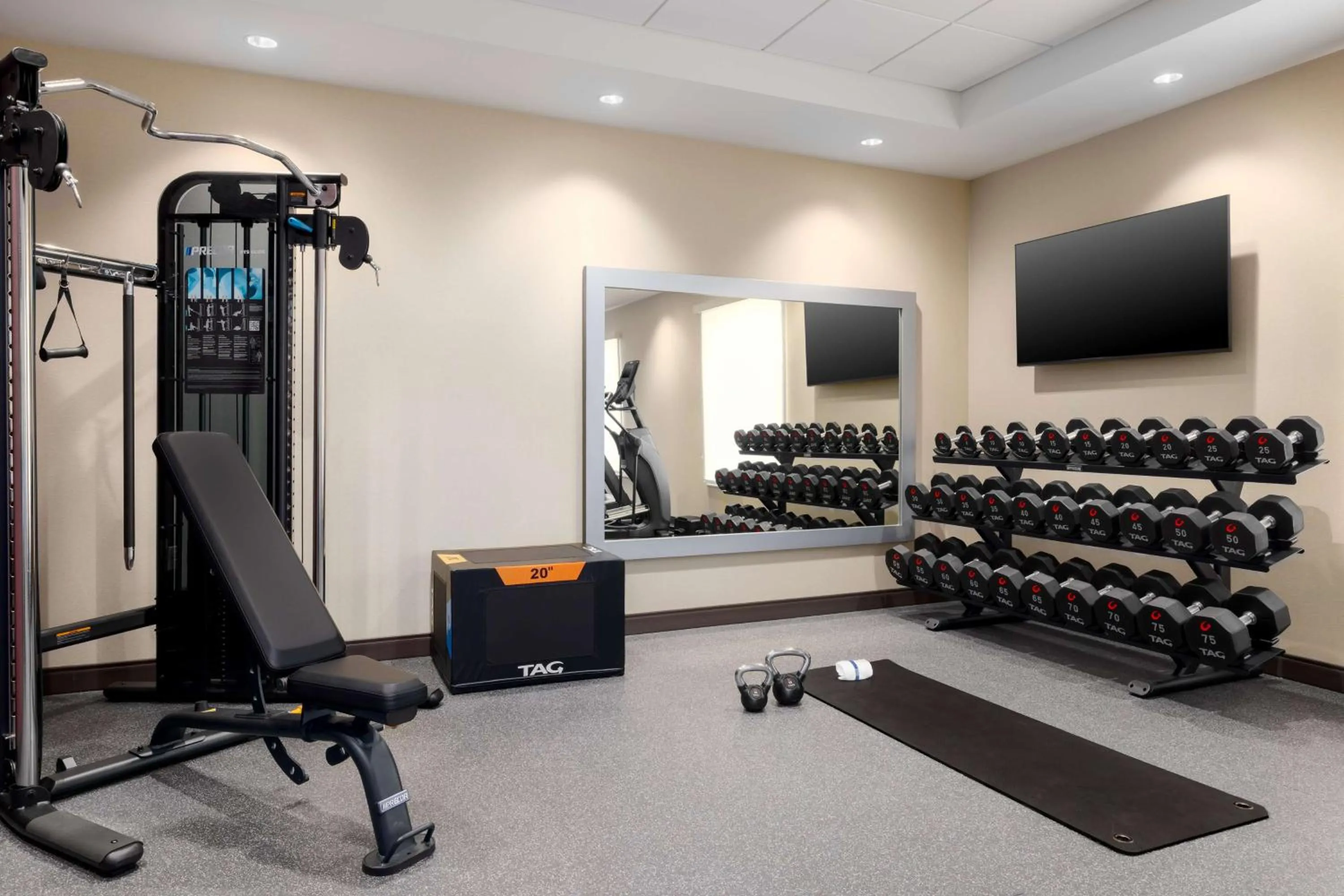 Fitness centre/facilities in Home2 Suites By Hilton Virginia Beach Princess Anne