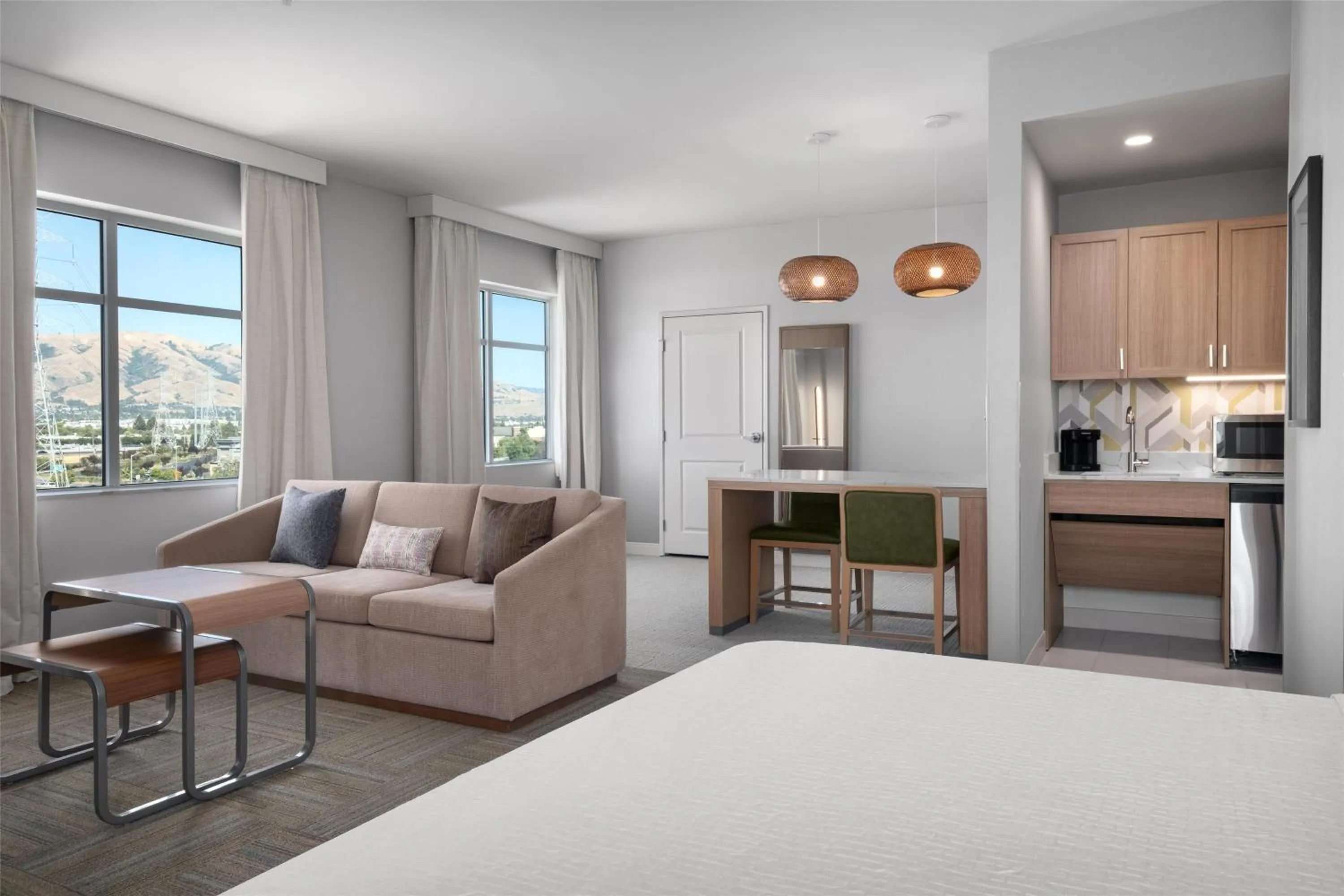 Living room in Homewood Suites By Hilton Fremont