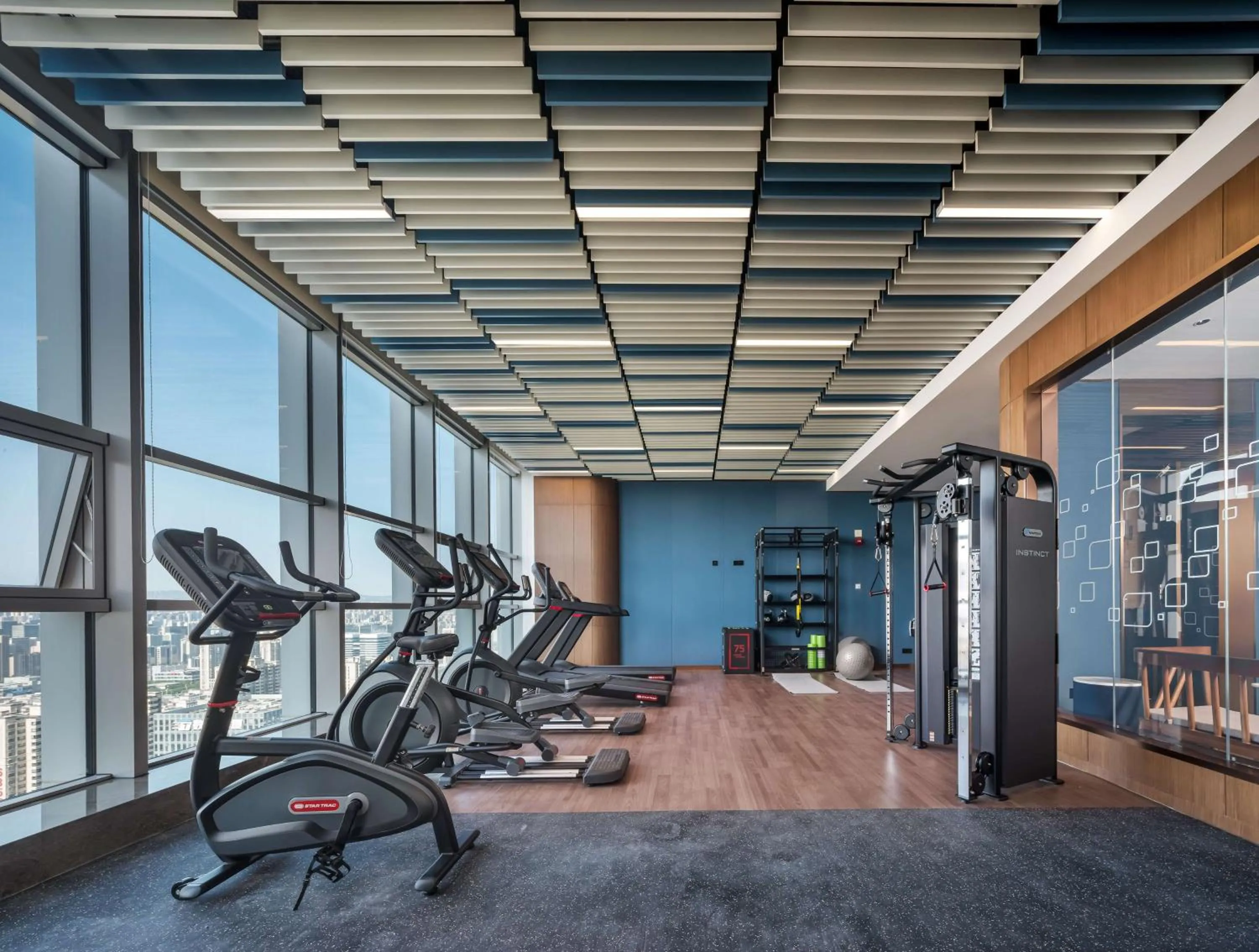 Fitness centre/facilities in Hilton Garden Inn Taiyuan Binhe