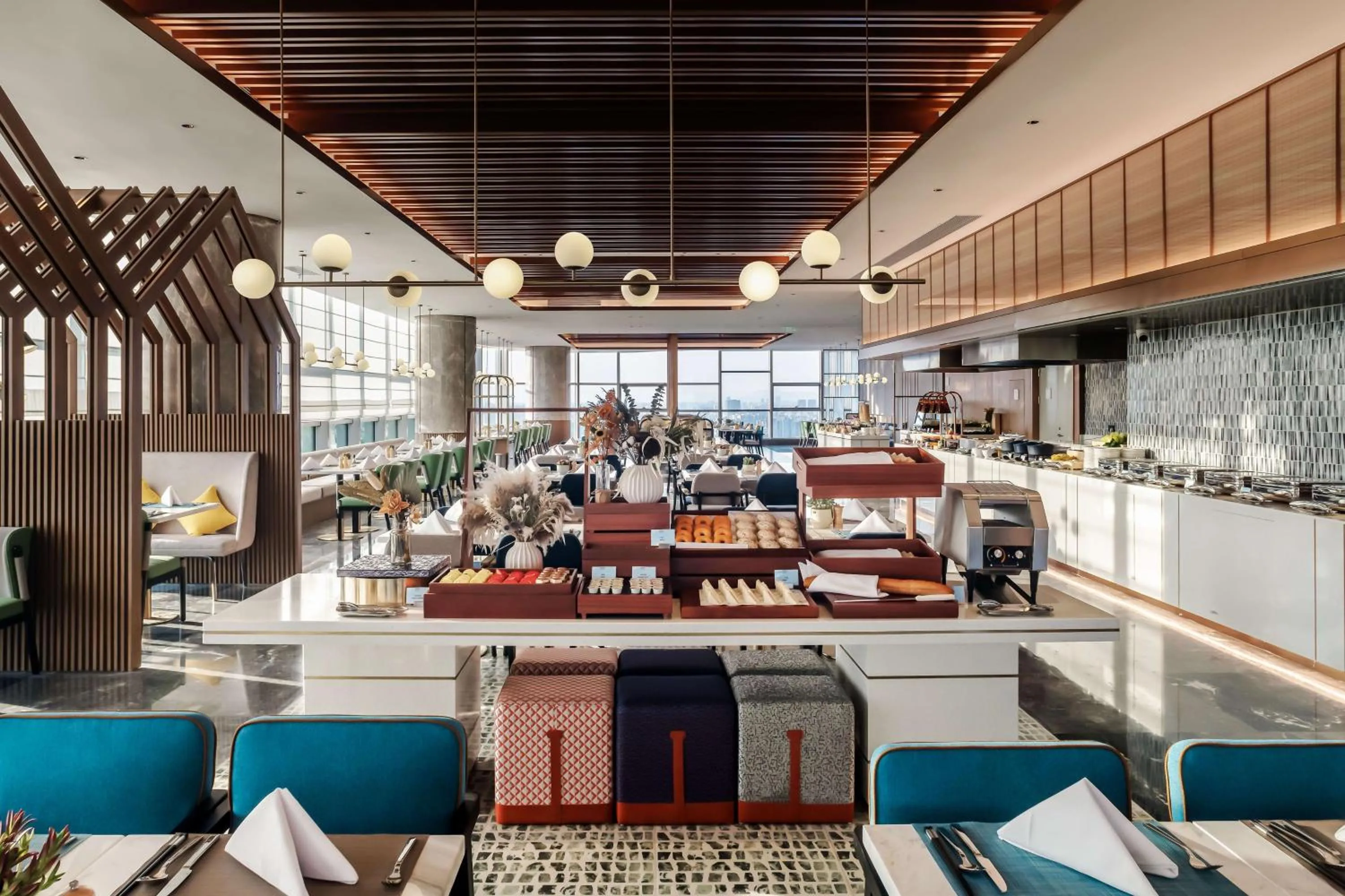 Restaurant/places to eat in Hilton Garden Inn Taiyuan Binhe