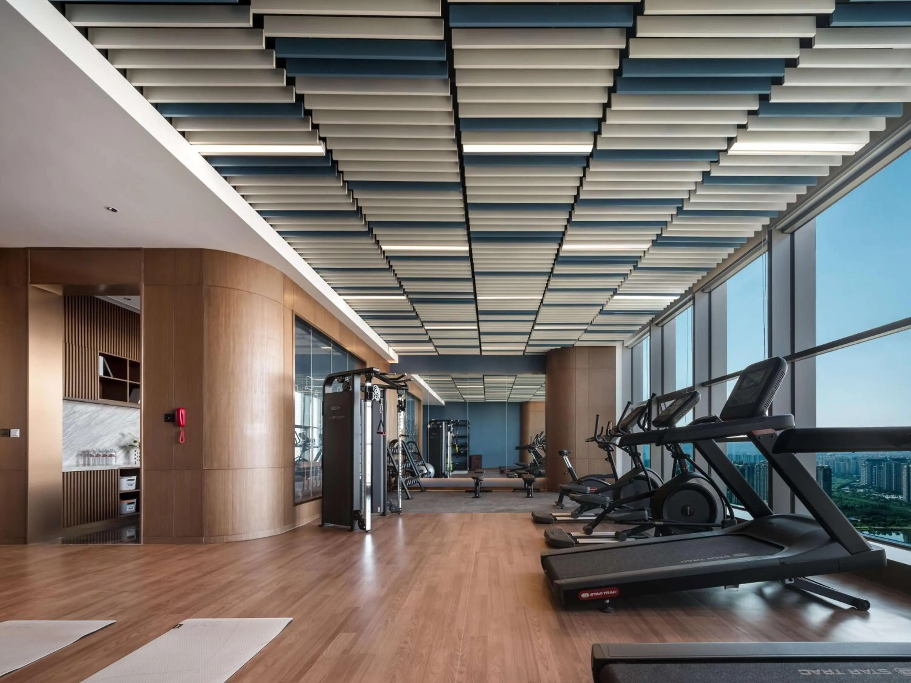 Fitness centre/facilities in Hilton Garden Inn Taiyuan Binhe
