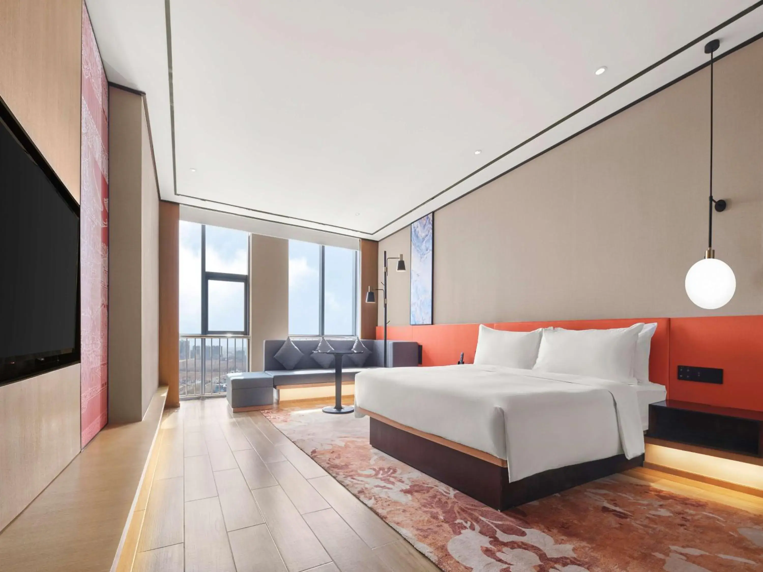 King Guest Room in Hilton Garden Inn Jinzhong Yuci King Guest Room in Hilton Garden Inn Jinzhong Yuci