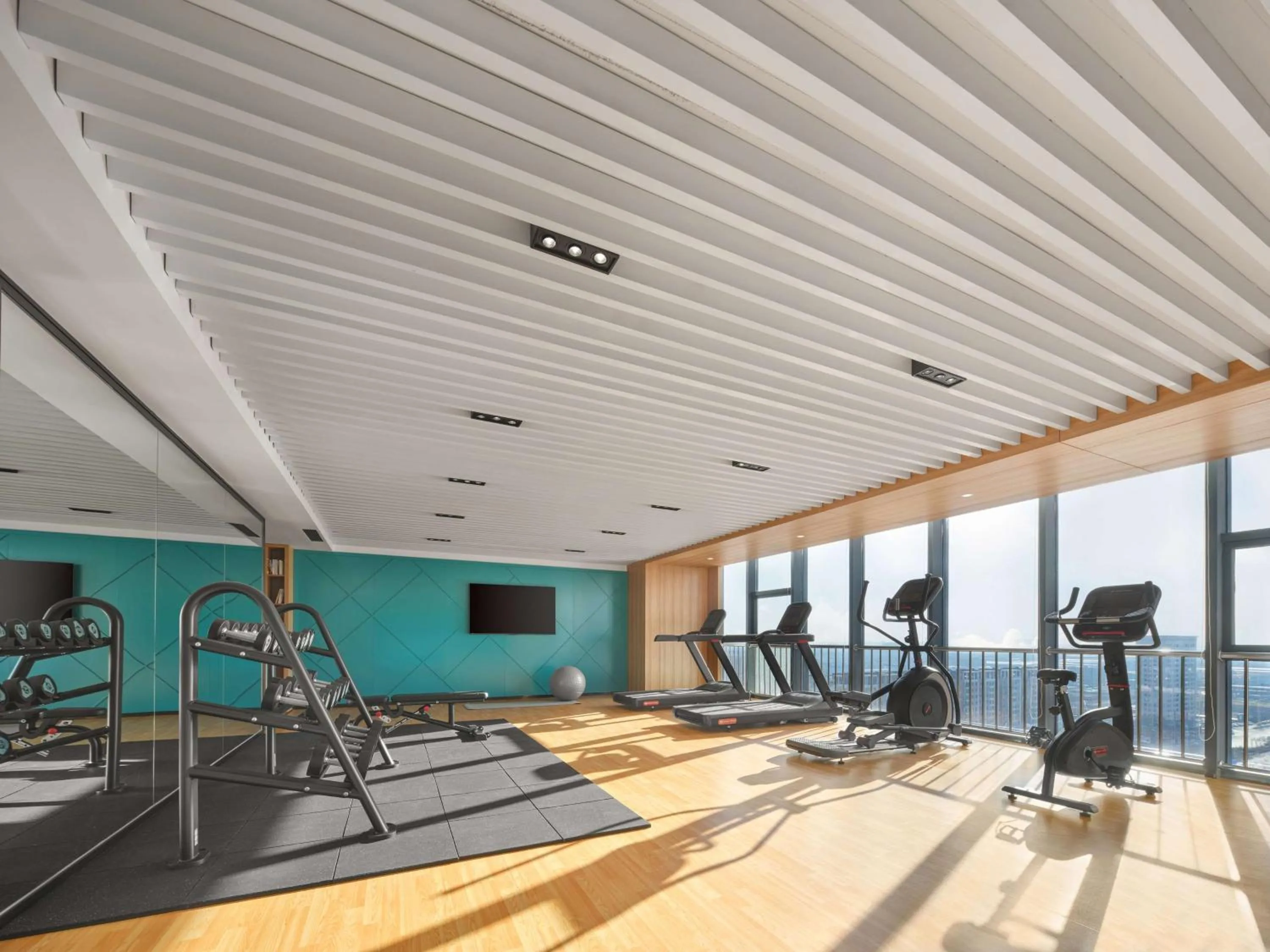 Fitness centre/facilities in Hilton Garden Inn Jinzhong Yuci