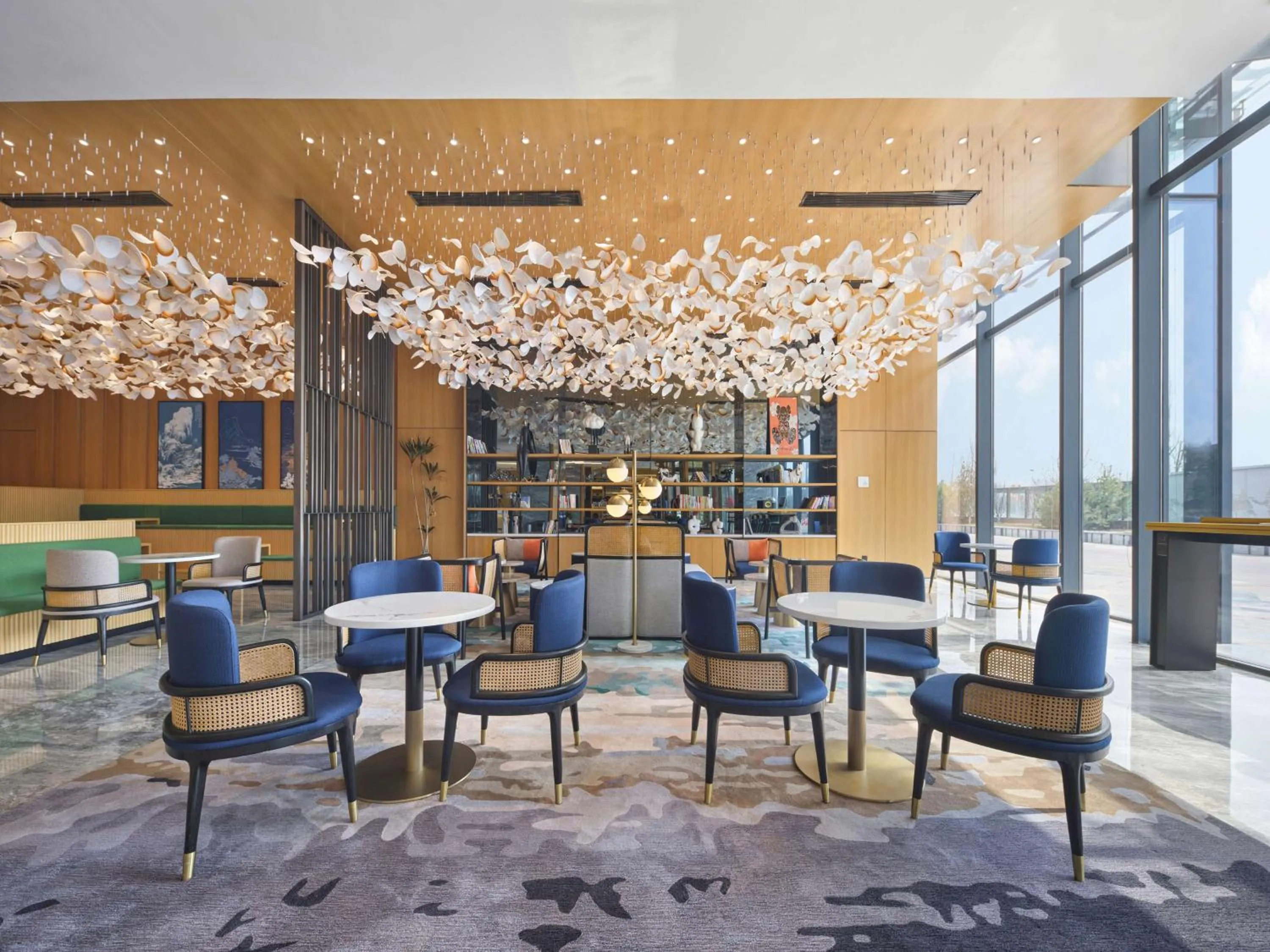 Lobby or reception in Hilton Garden Inn Jinzhong Yuci