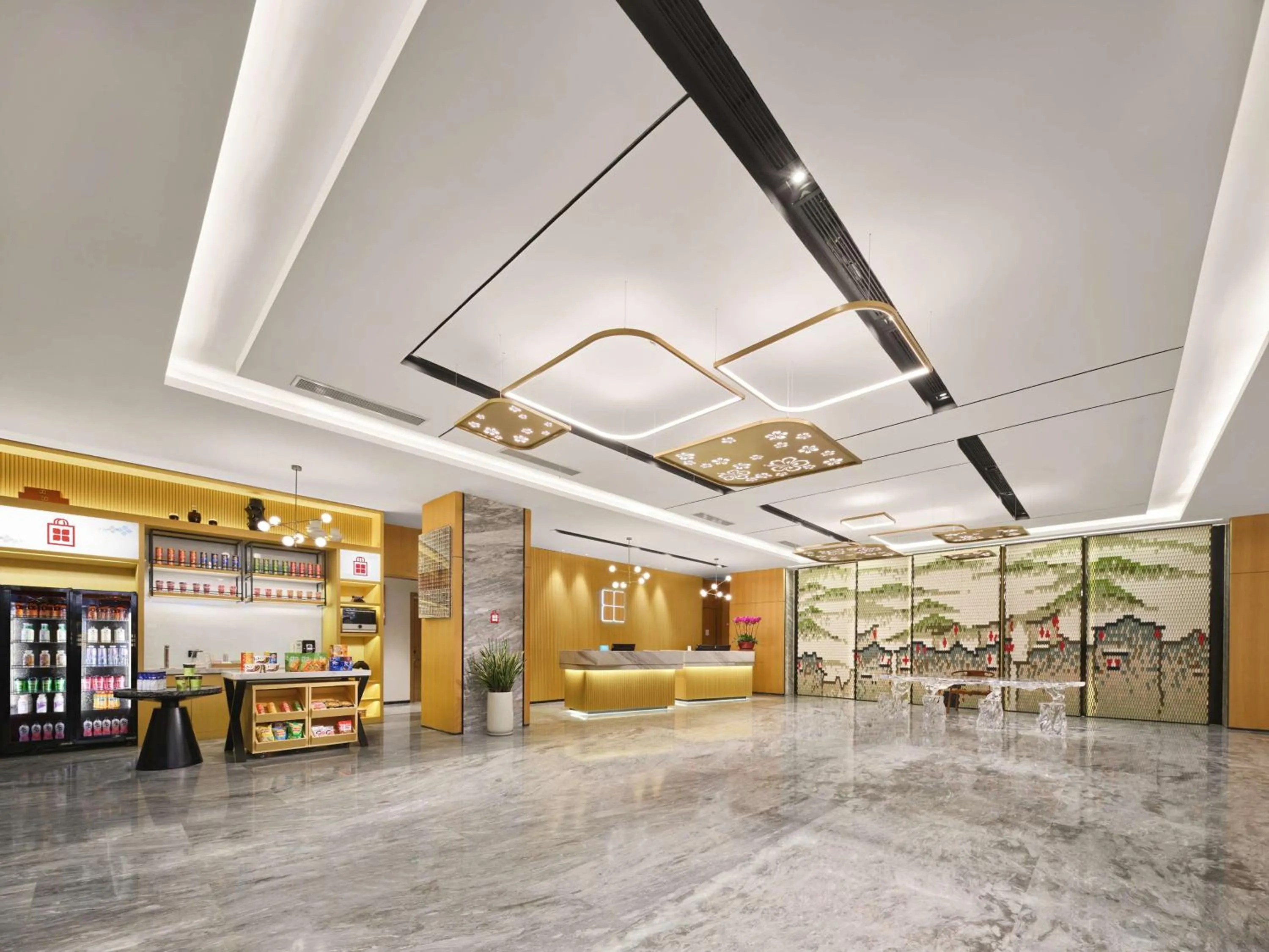 Lobby or reception in Hilton Garden Inn Jinzhong Yuci