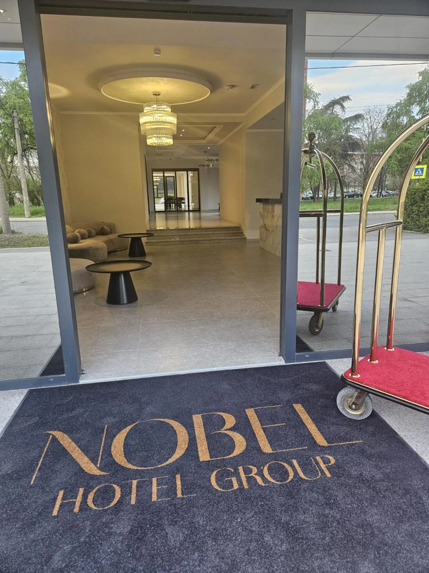 Facade/entrance in Nobel West Hotel
