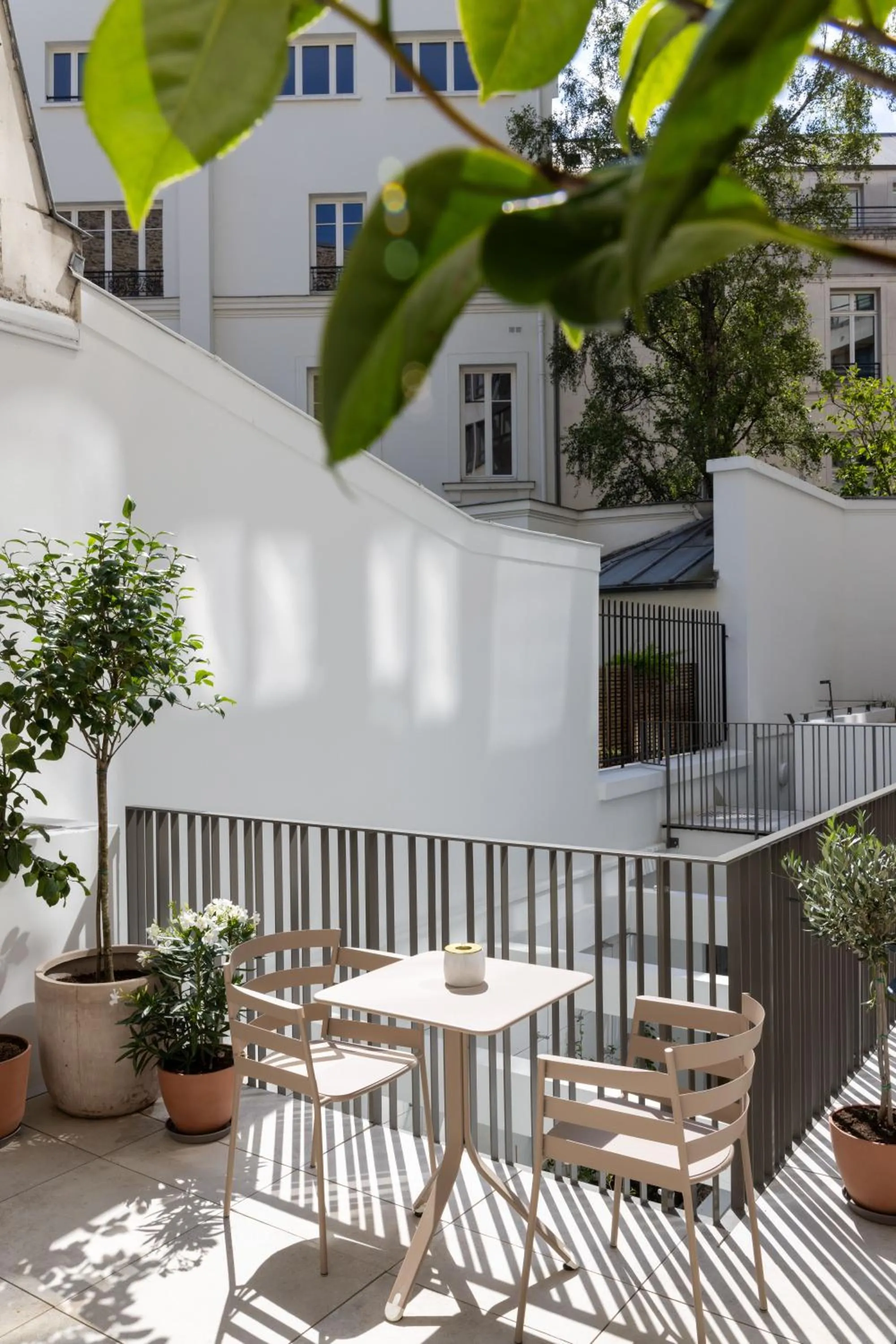 Balcony/Terrace in Hotel Maison Hamelin Paris - Handwritten Collection