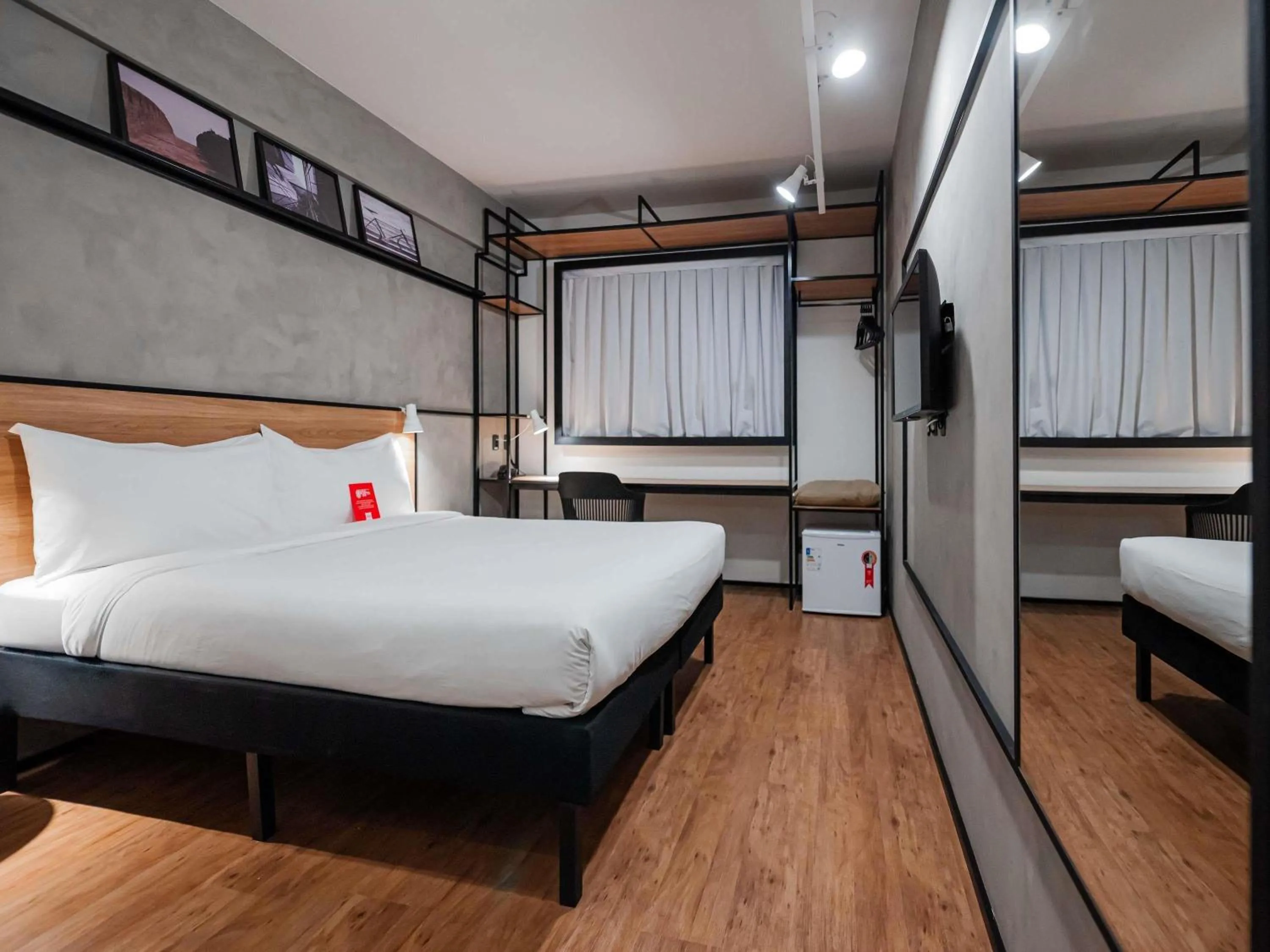 Bedroom, Bed in ibis Lavras