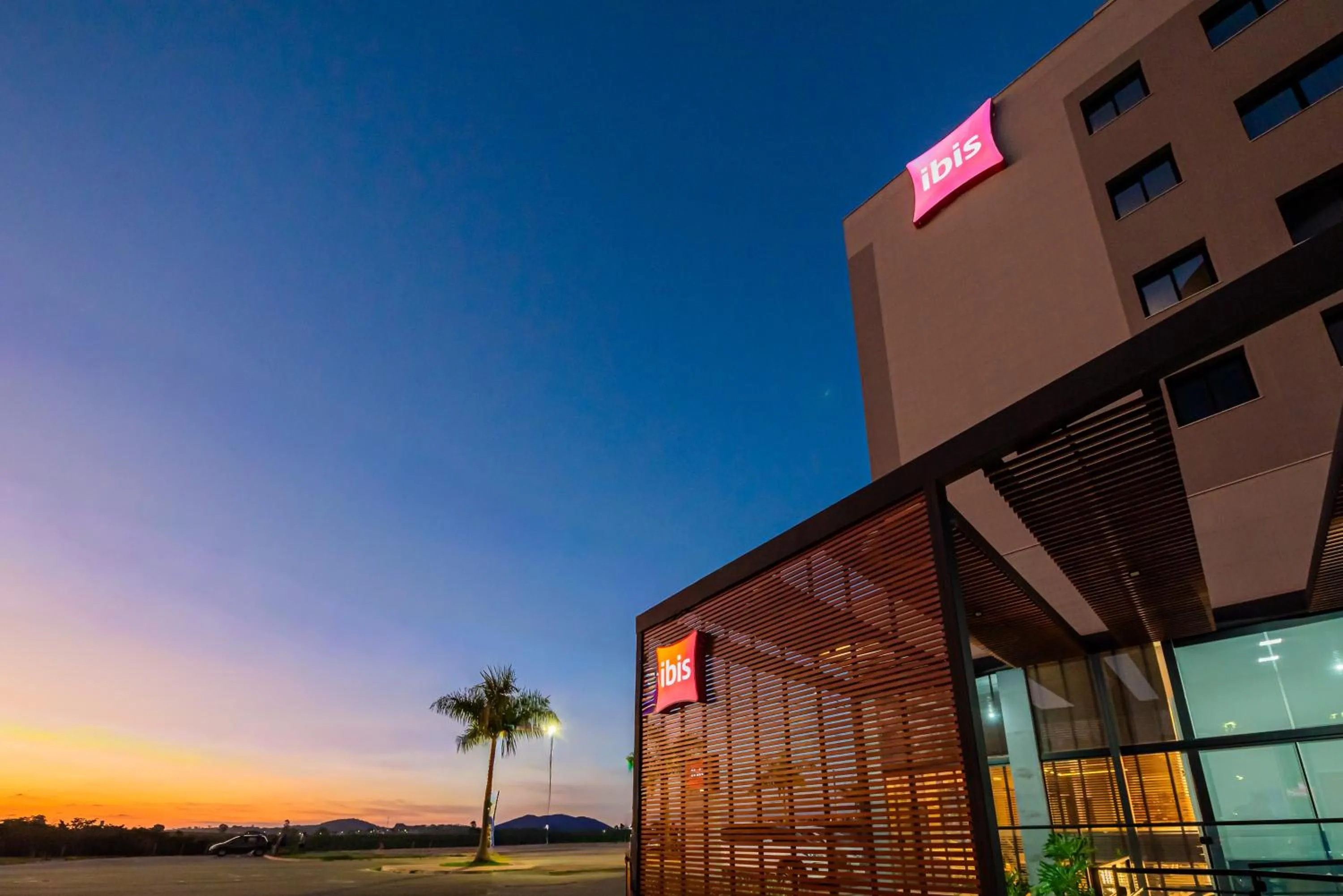 Sunset in ibis Lavras