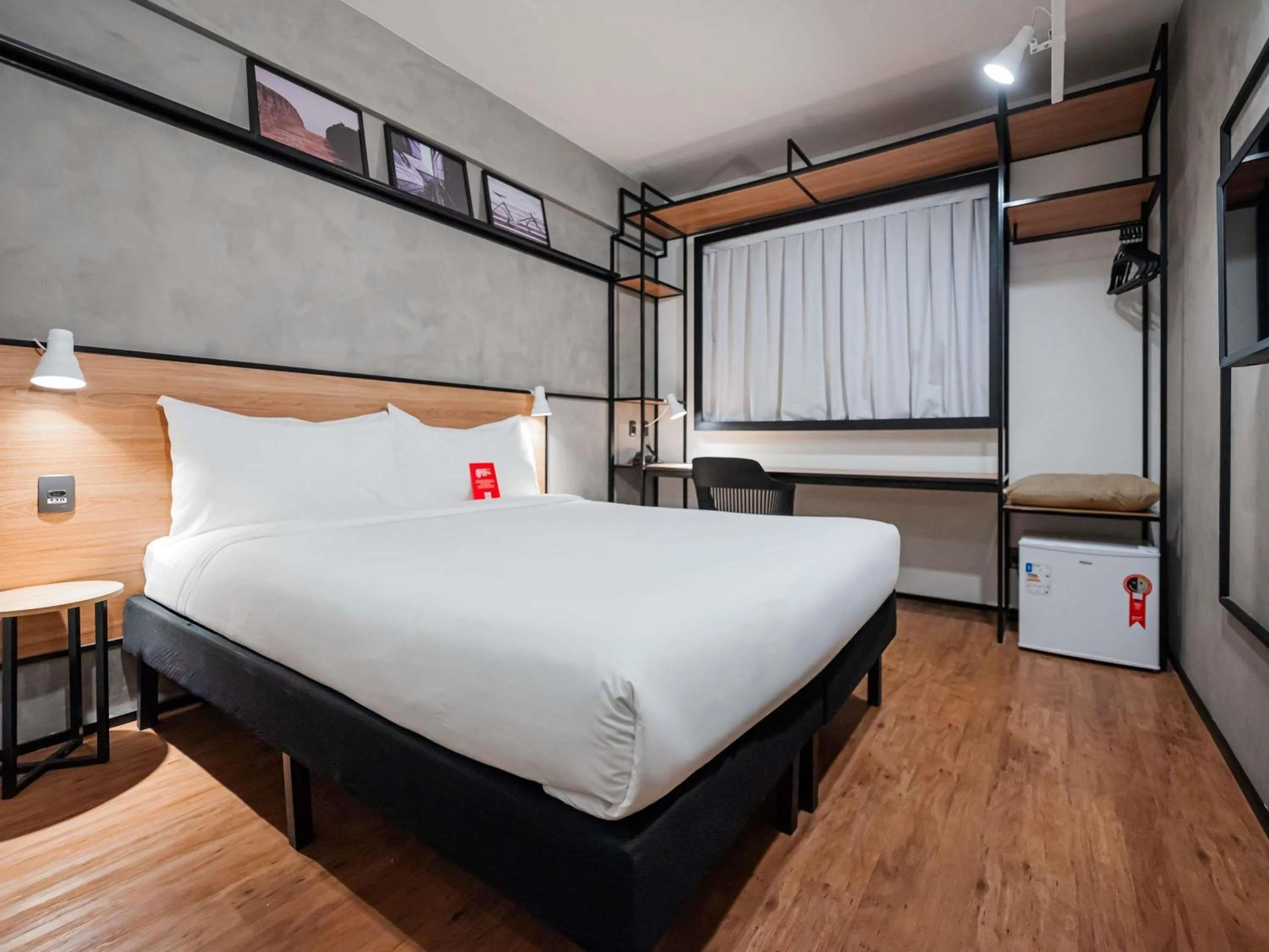 Bedroom, Bed in ibis Lavras