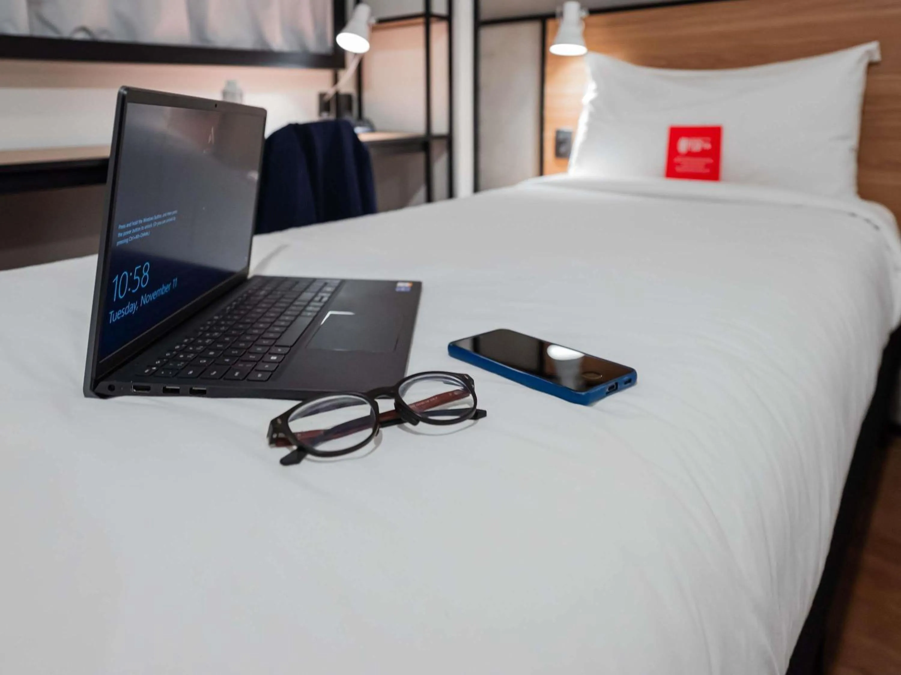 Bedroom, Bed in ibis Lavras