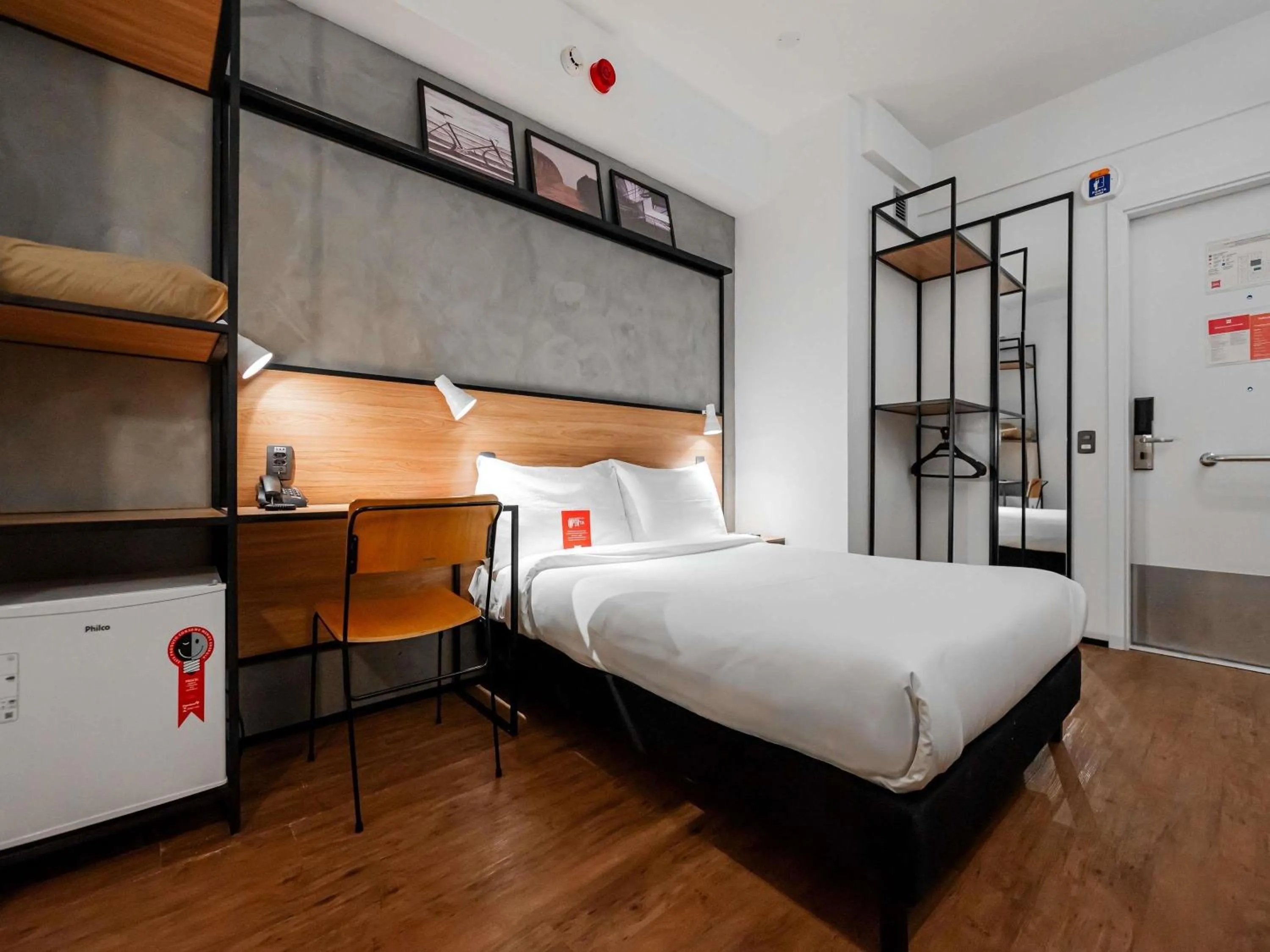 Bedroom, Bed in ibis Lavras