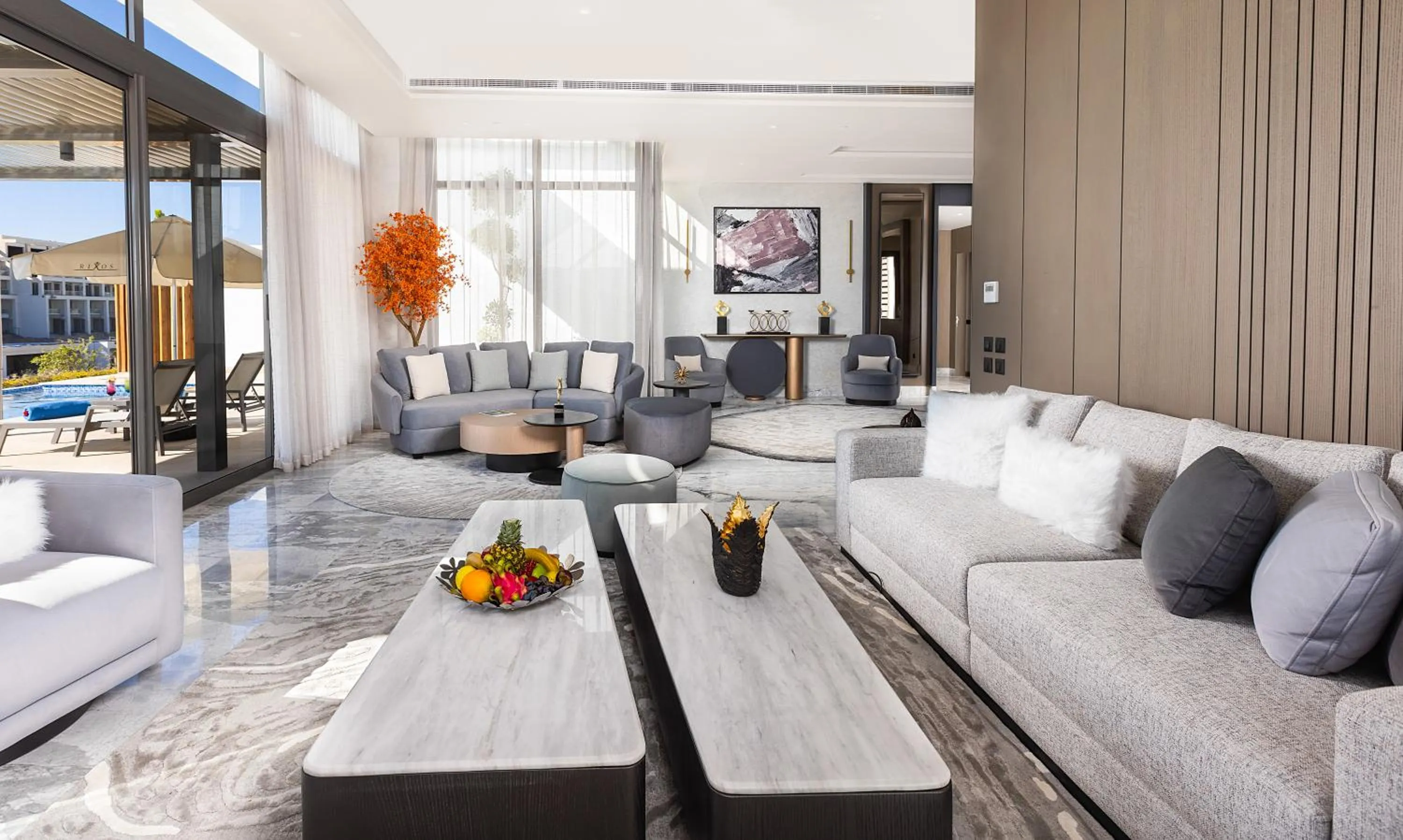 Living room in Club Prive By Rixos Sharm El Sheikh