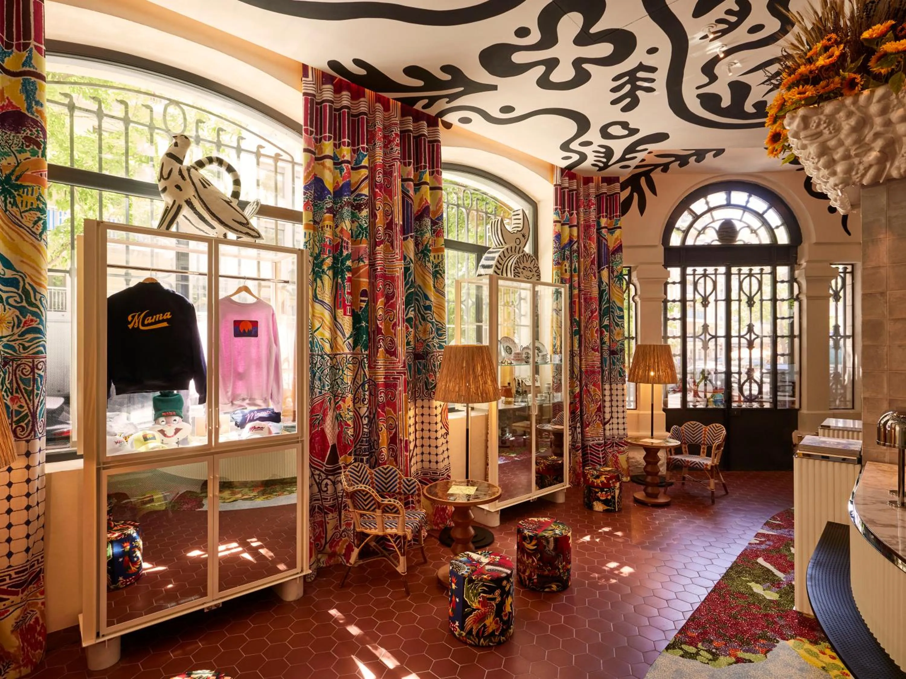 Lobby or reception in Mama Shelter Nice