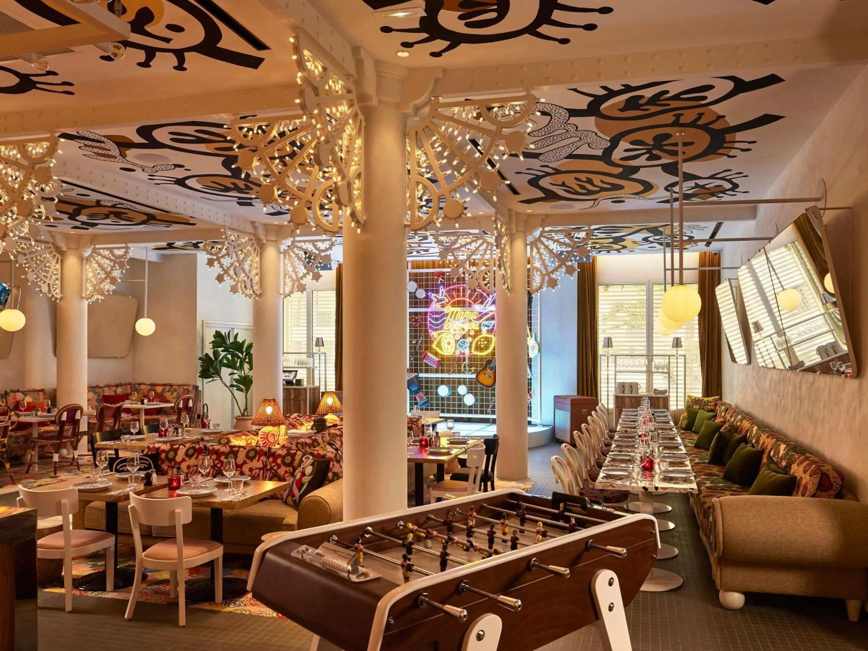 Restaurant/places to eat in Mama Shelter Nice