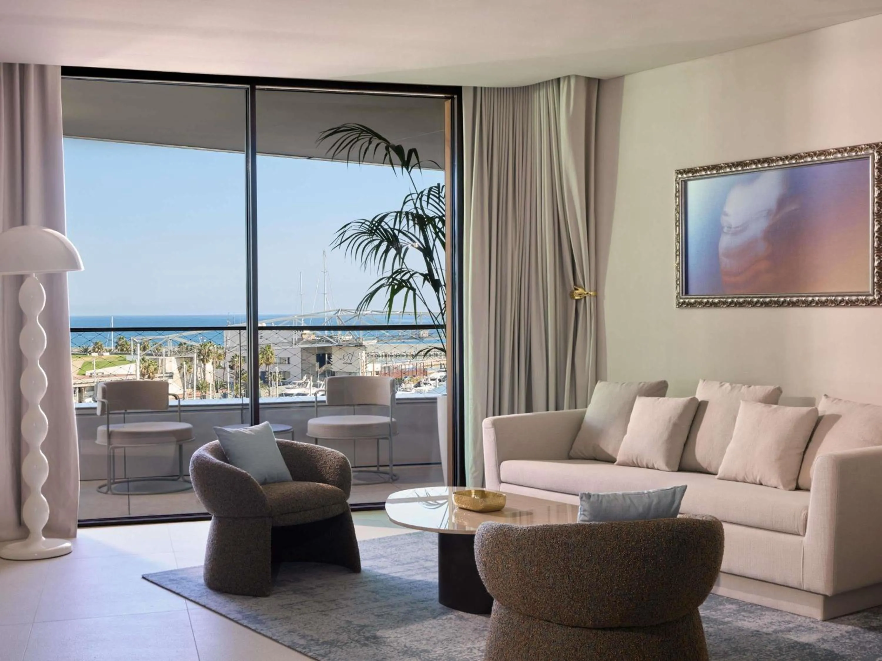 Bedroom in SLS Barcelona