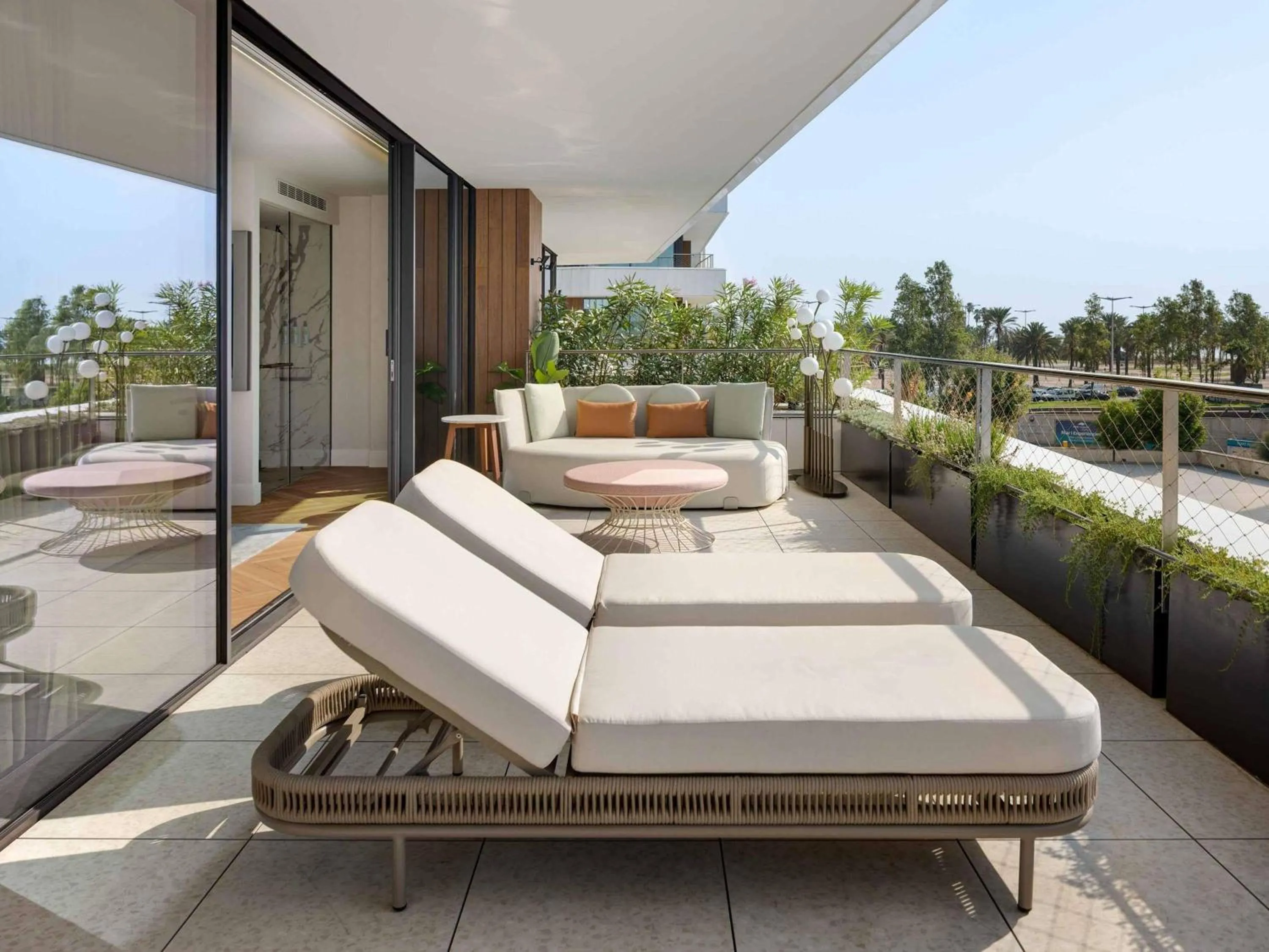 Bedroom in SLS Barcelona