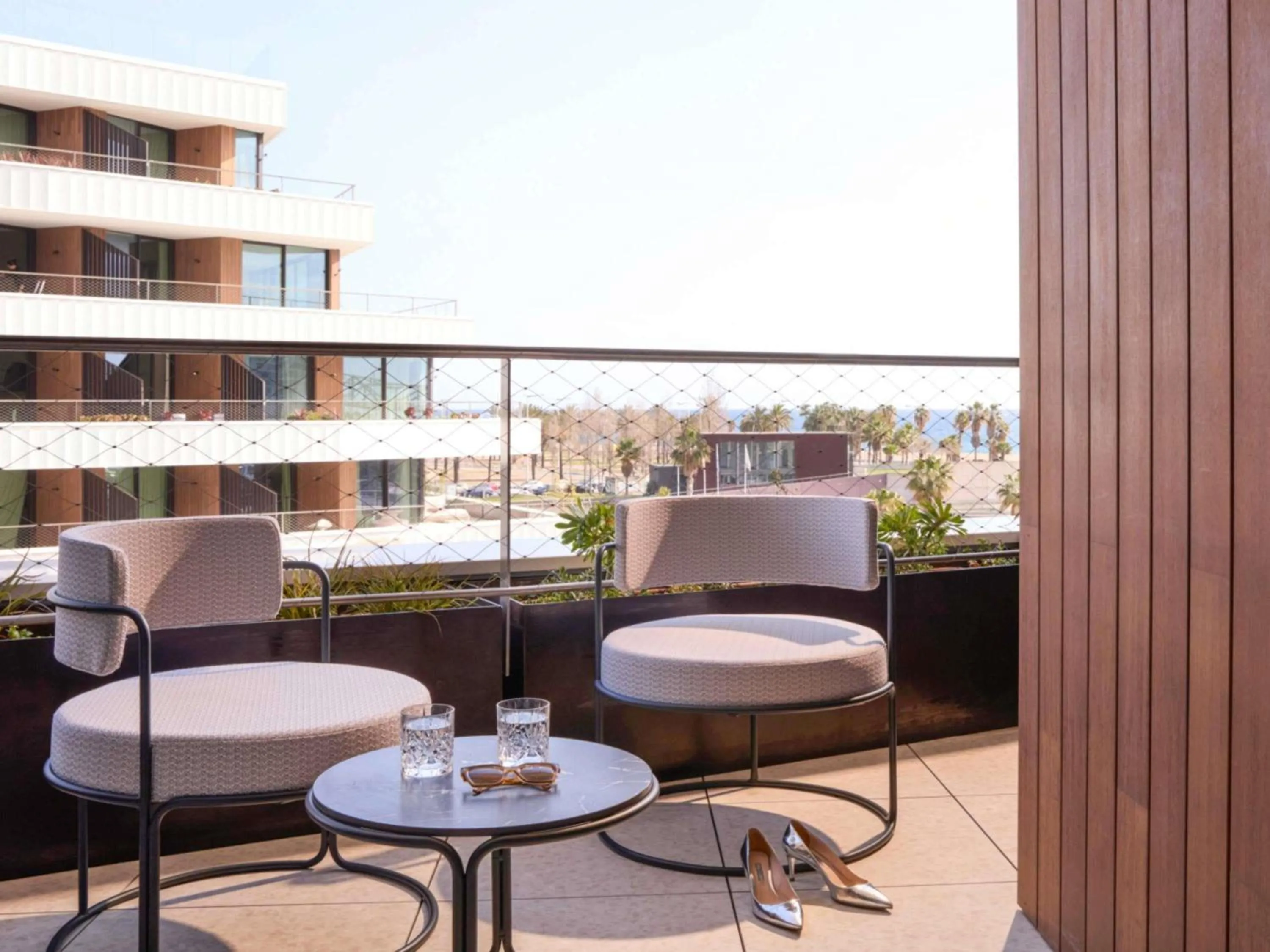 Bedroom in SLS Barcelona