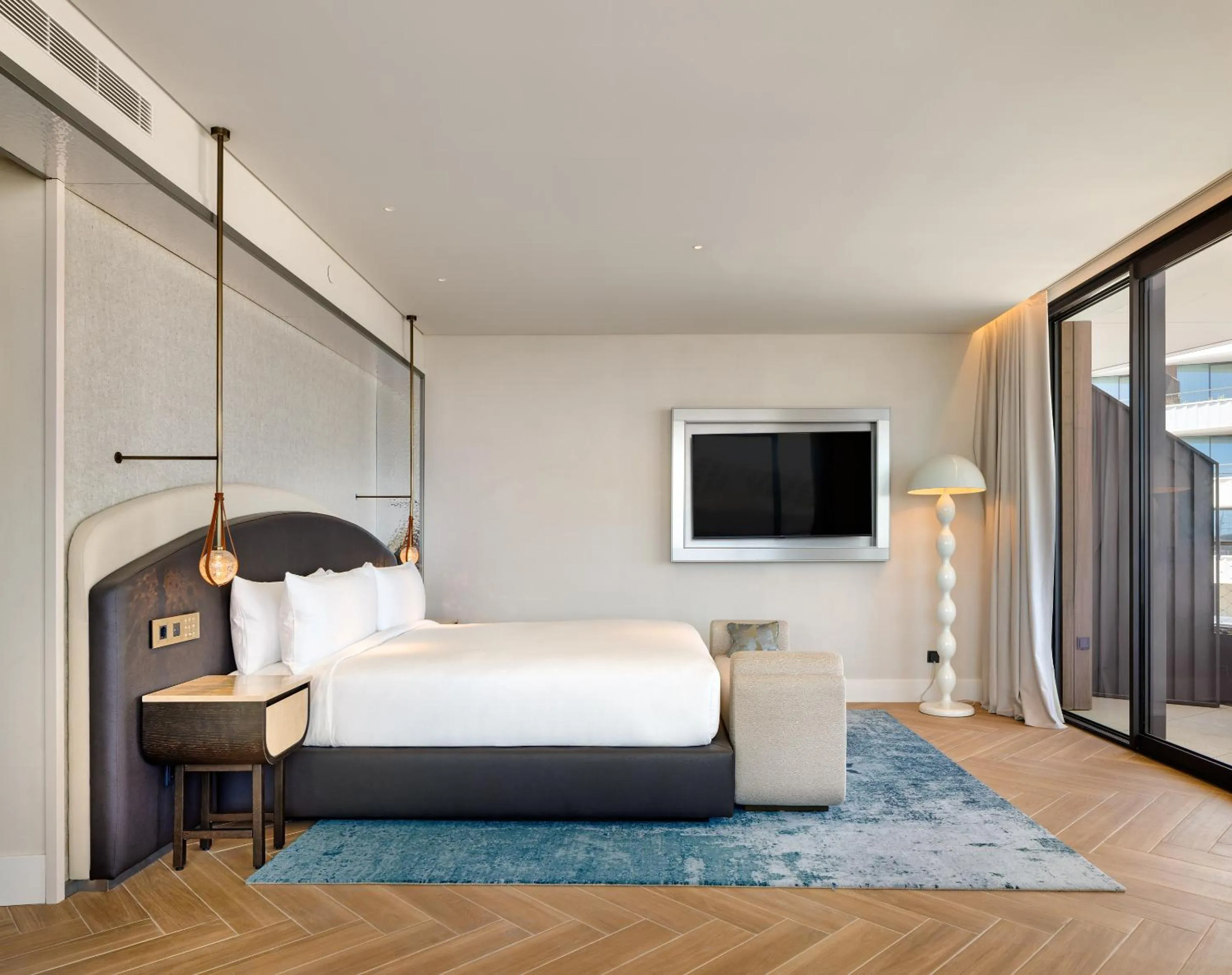 Bed in SLS Barcelona